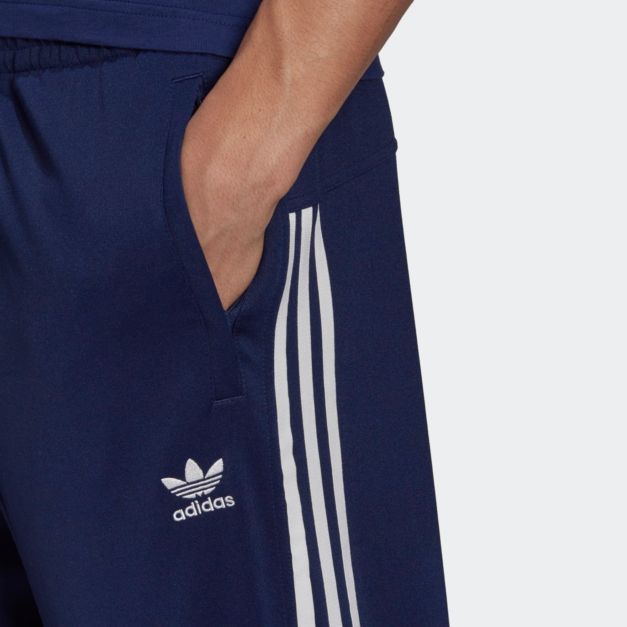 ADIDAS ORIGINALS Pantaloni albastru / alb - Pled.ro