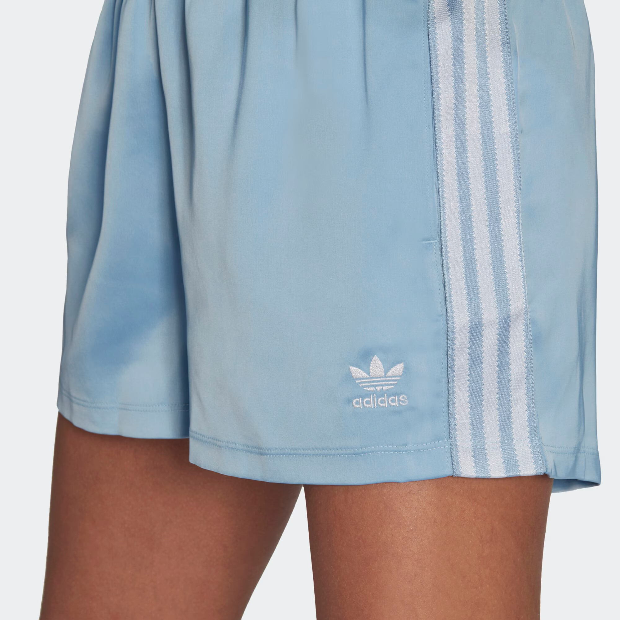 ADIDAS ORIGINALS Pantaloni albastru deschis / alb - Pled.ro