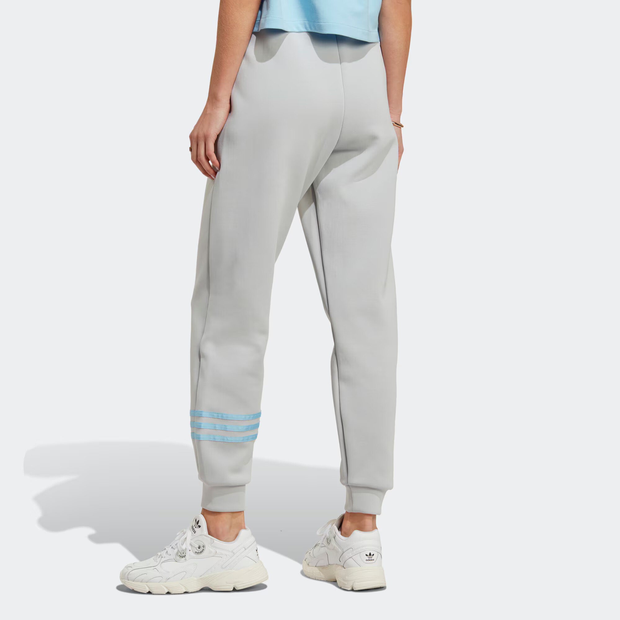 ADIDAS ORIGINALS Pantaloni 'Adicolor Neuclassics' albastru deschis / gri amestecat - Pled.ro