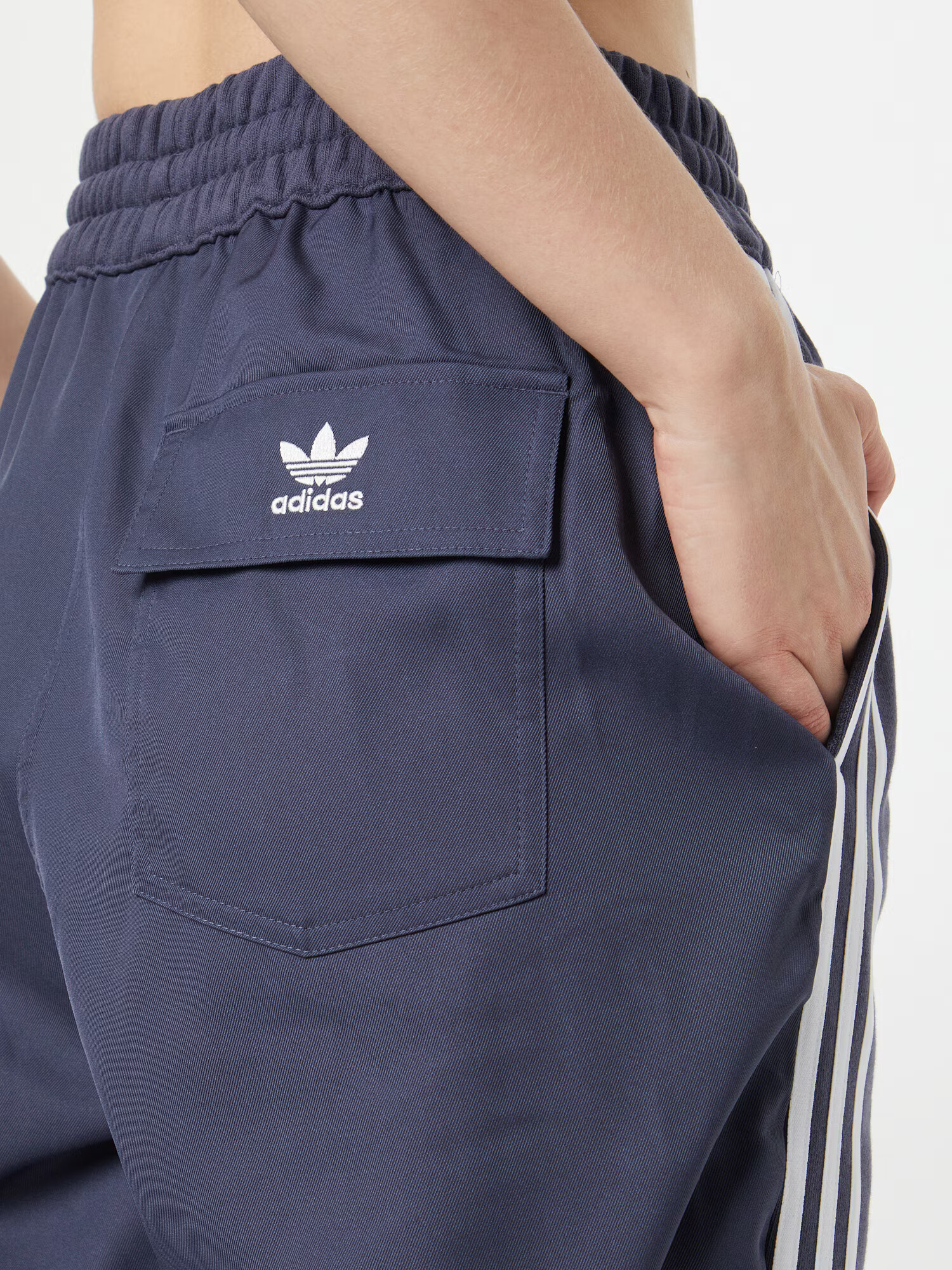 ADIDAS ORIGINALS Pantaloni albastru închis / alb - Pled.ro