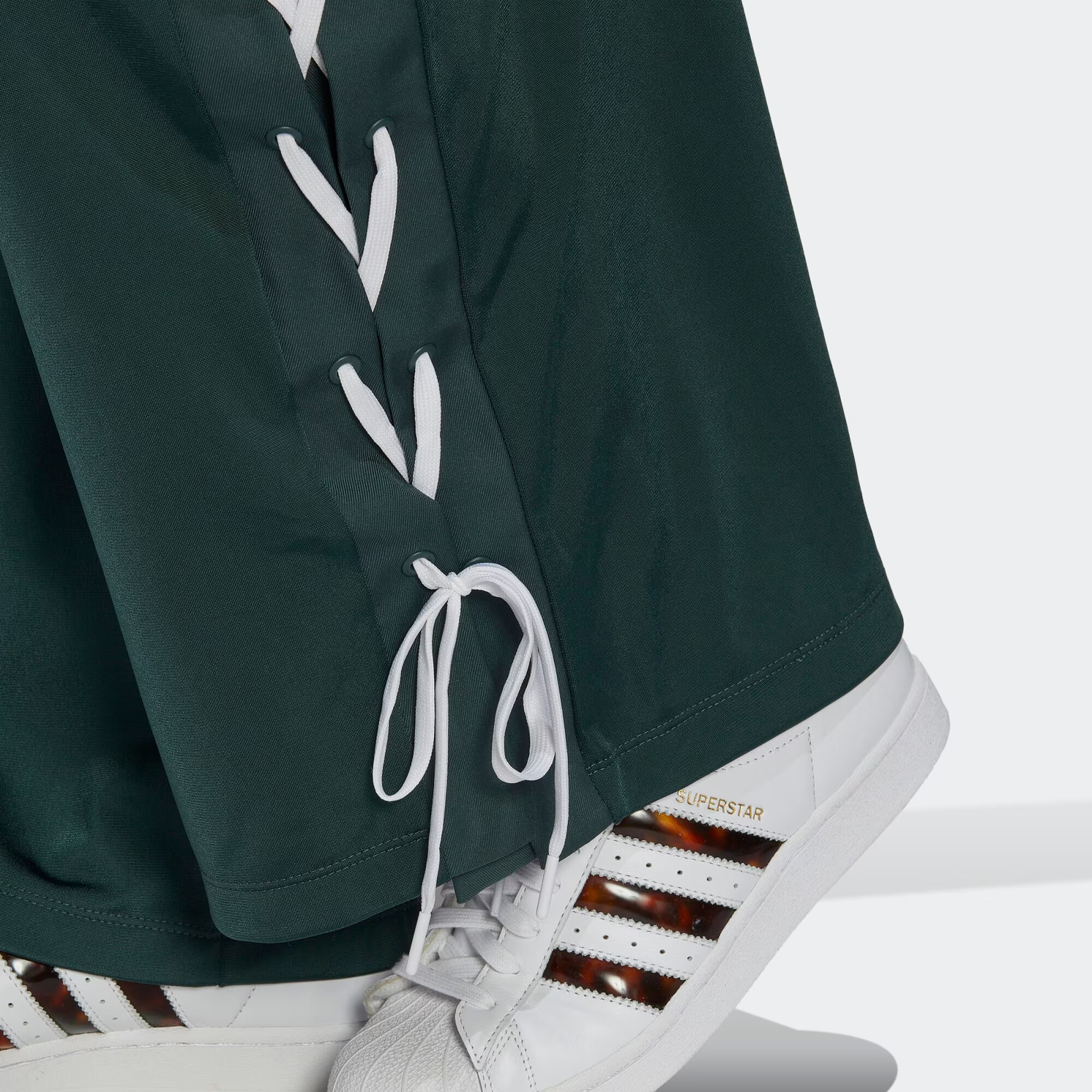 ADIDAS ORIGINALS Pantaloni 'Always Original Laced ' verde închis / alb - Pled.ro