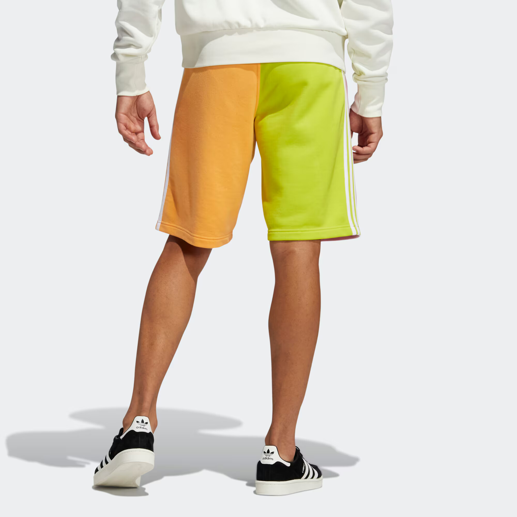 ADIDAS ORIGINALS Pantaloni azuriu / verde măr / portocaliu mandarină / corai - Pled.ro