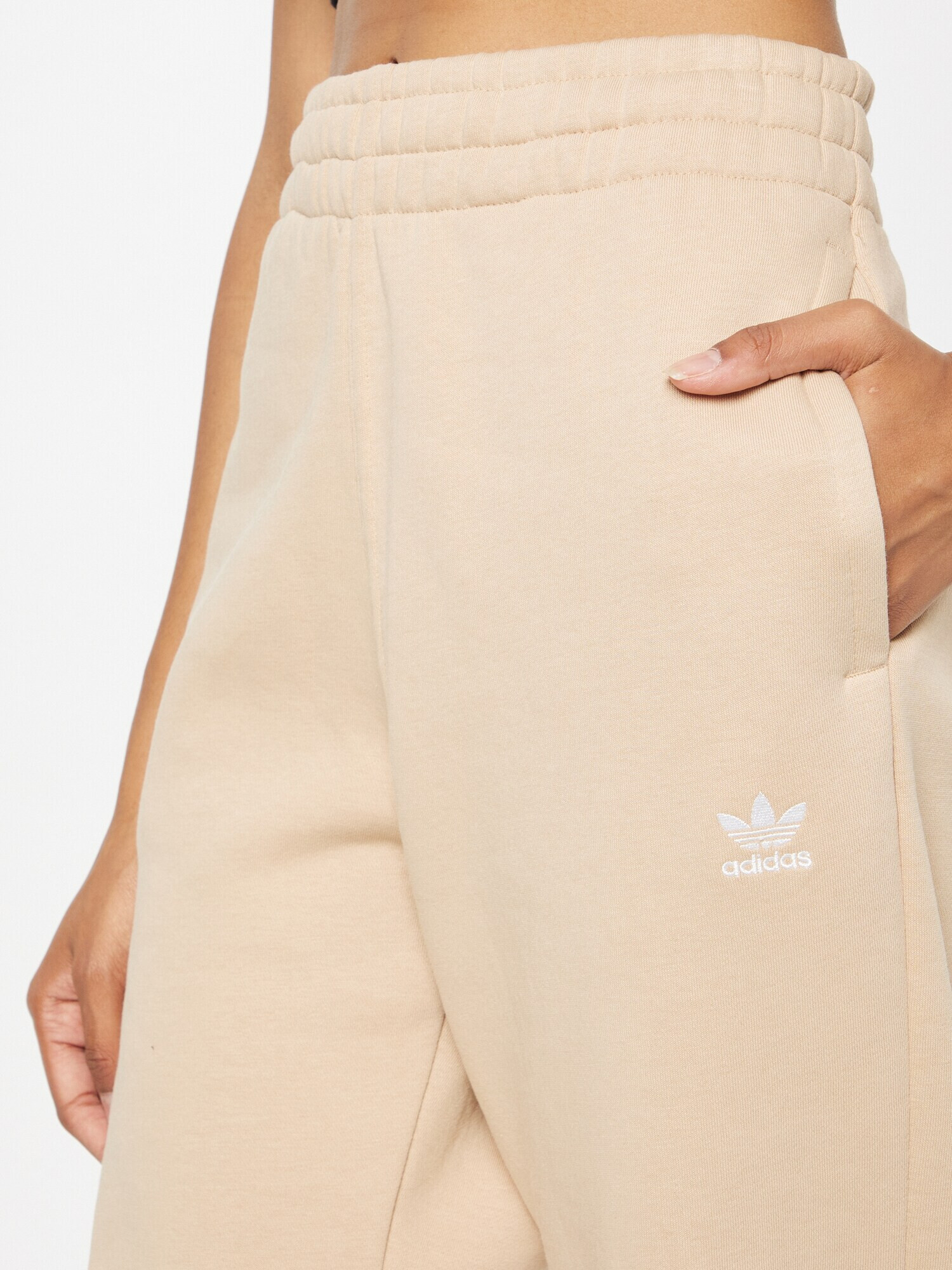 ADIDAS ORIGINALS Pantaloni 'Adicolor Essentials Fleece' bej - Pled.ro