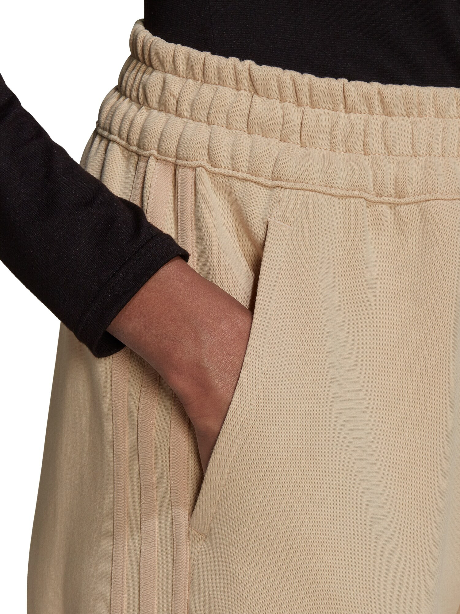 ADIDAS ORIGINALS Pantaloni 'Always Original Laced Cuff' bej / alb - Pled.ro