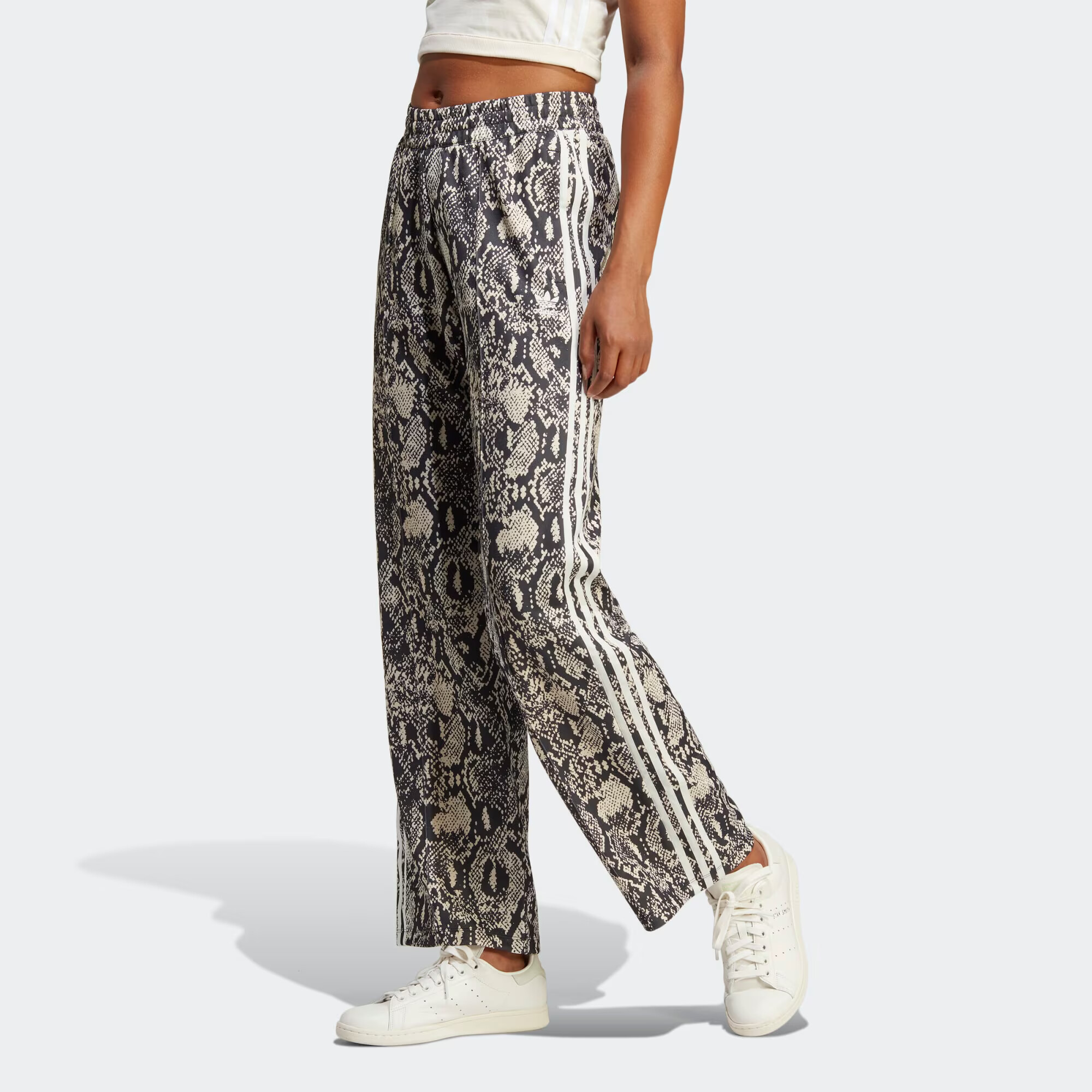 ADIDAS ORIGINALS Pantaloni 'Python' bej / negru / alb - Pled.ro