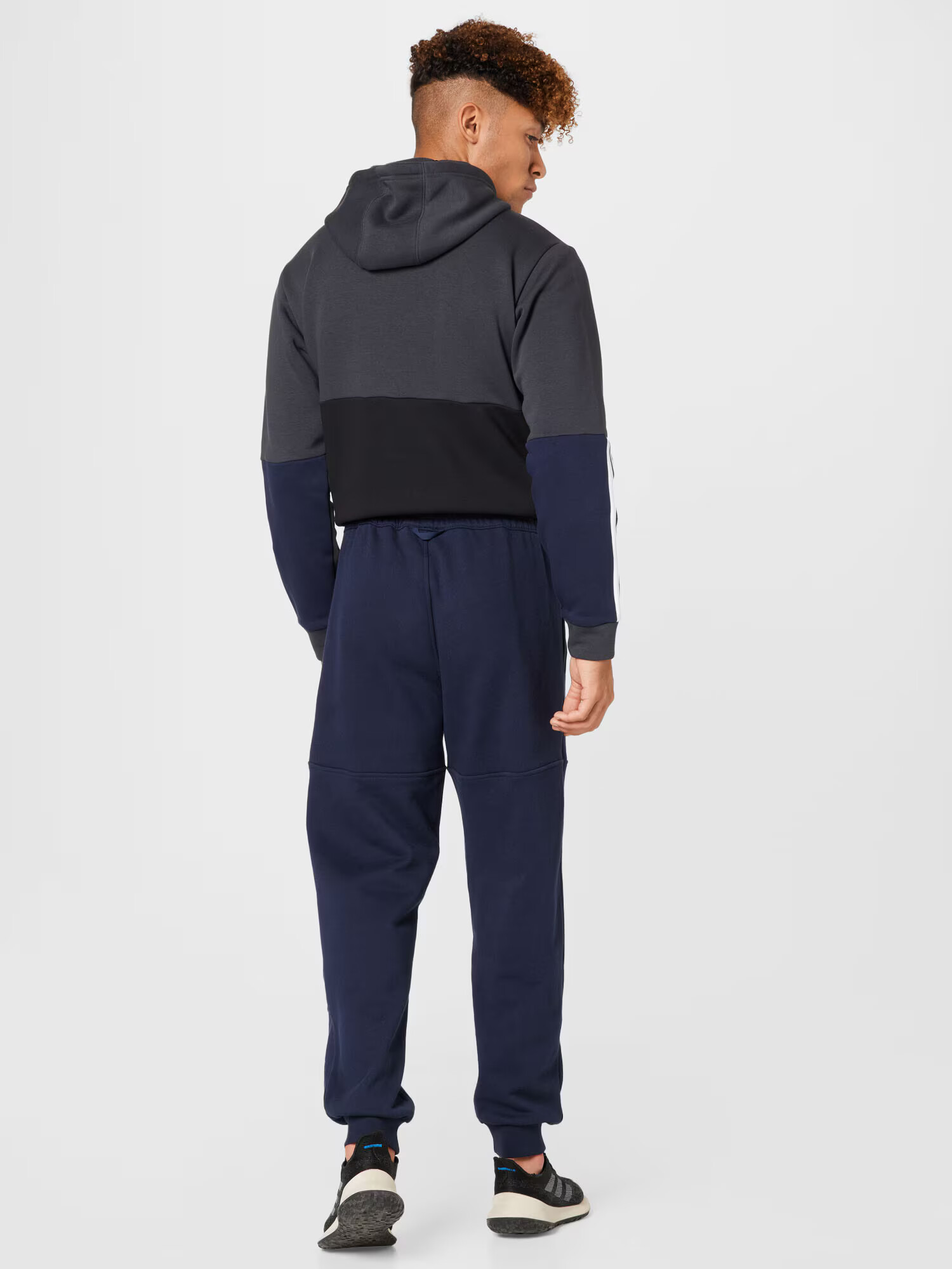 ADIDAS ORIGINALS Pantaloni 'Adventure' bleumarin / alb - Pled.ro