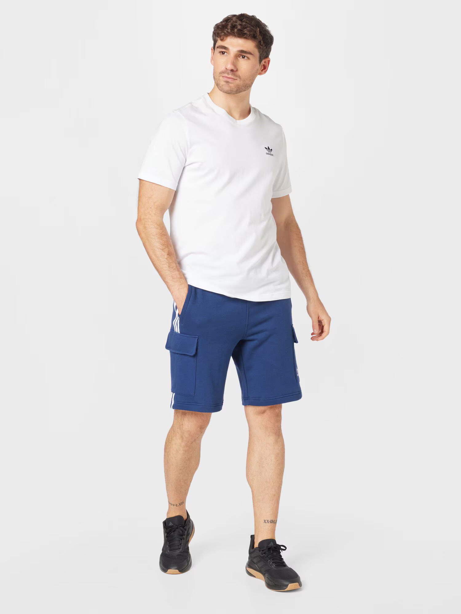 ADIDAS ORIGINALS Pantaloni cu buzunare 'Adicolor Classics 3-Stripes ' albastru cobalt / alb - Pled.ro