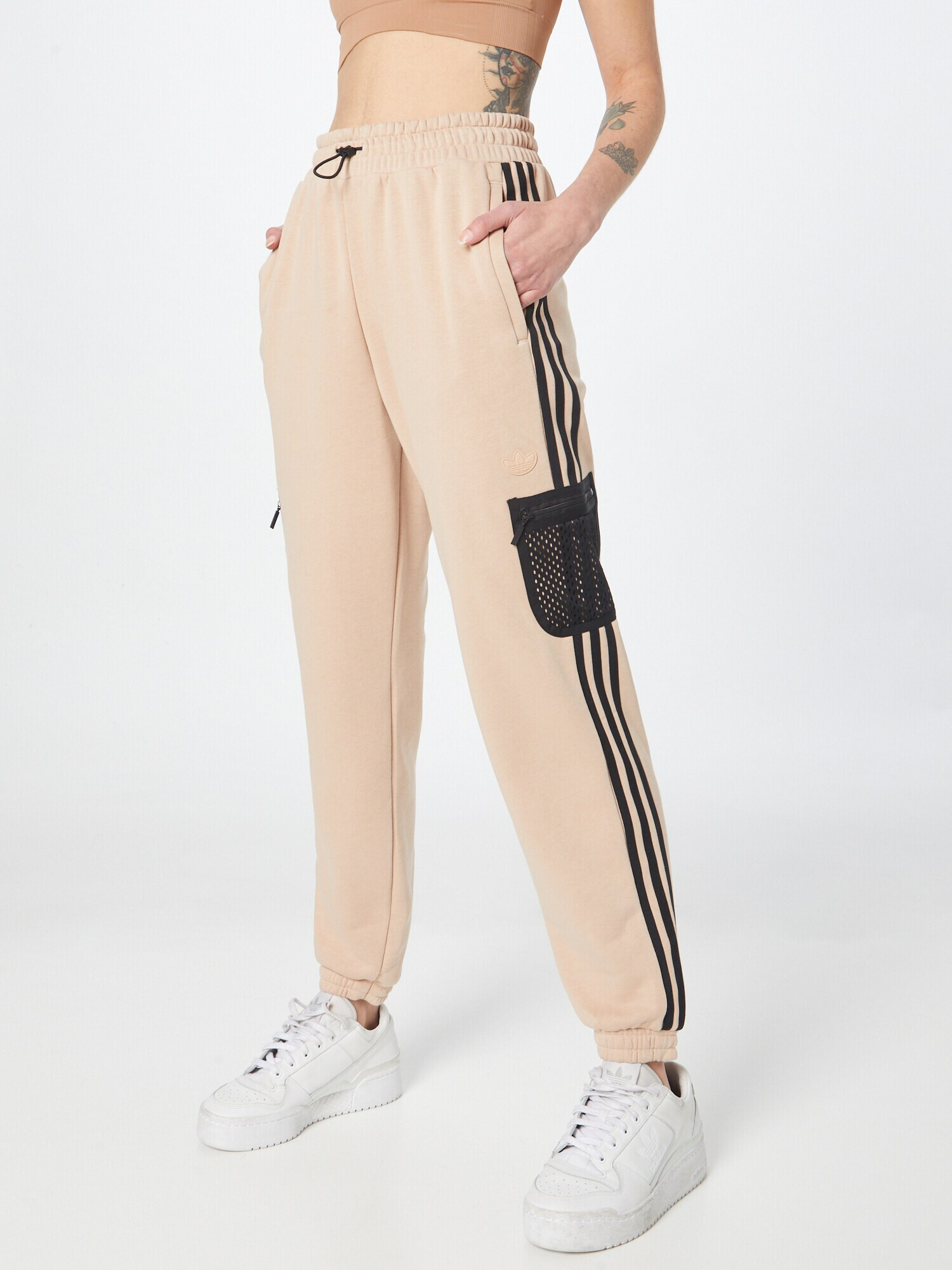 ADIDAS ORIGINALS Pantaloni culoarea pielii / negru - Pled.ro