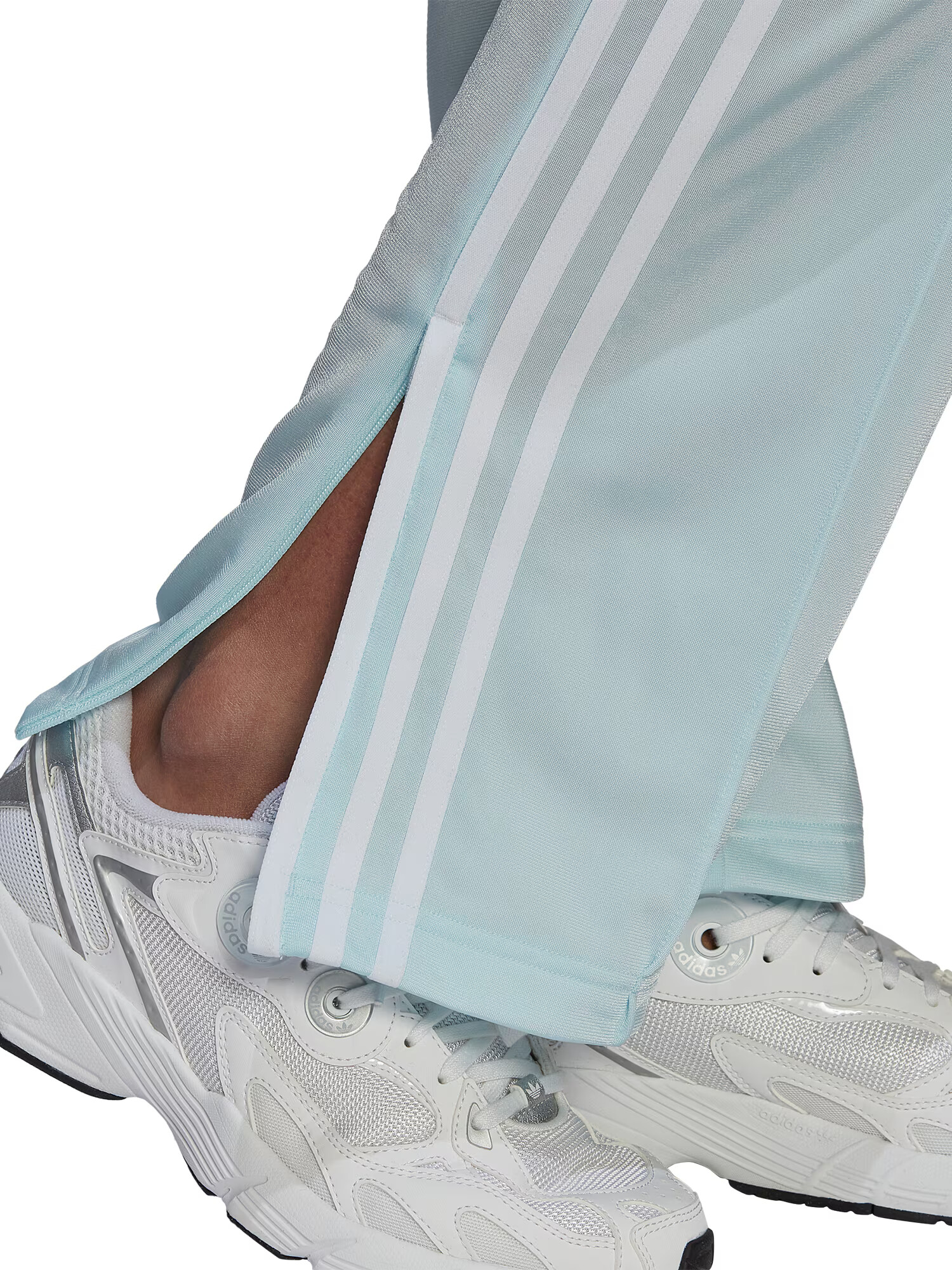 ADIDAS ORIGINALS Pantaloni 'Adicolor Classics Firebird Primeblue' albastru deschis / alb - Pled.ro