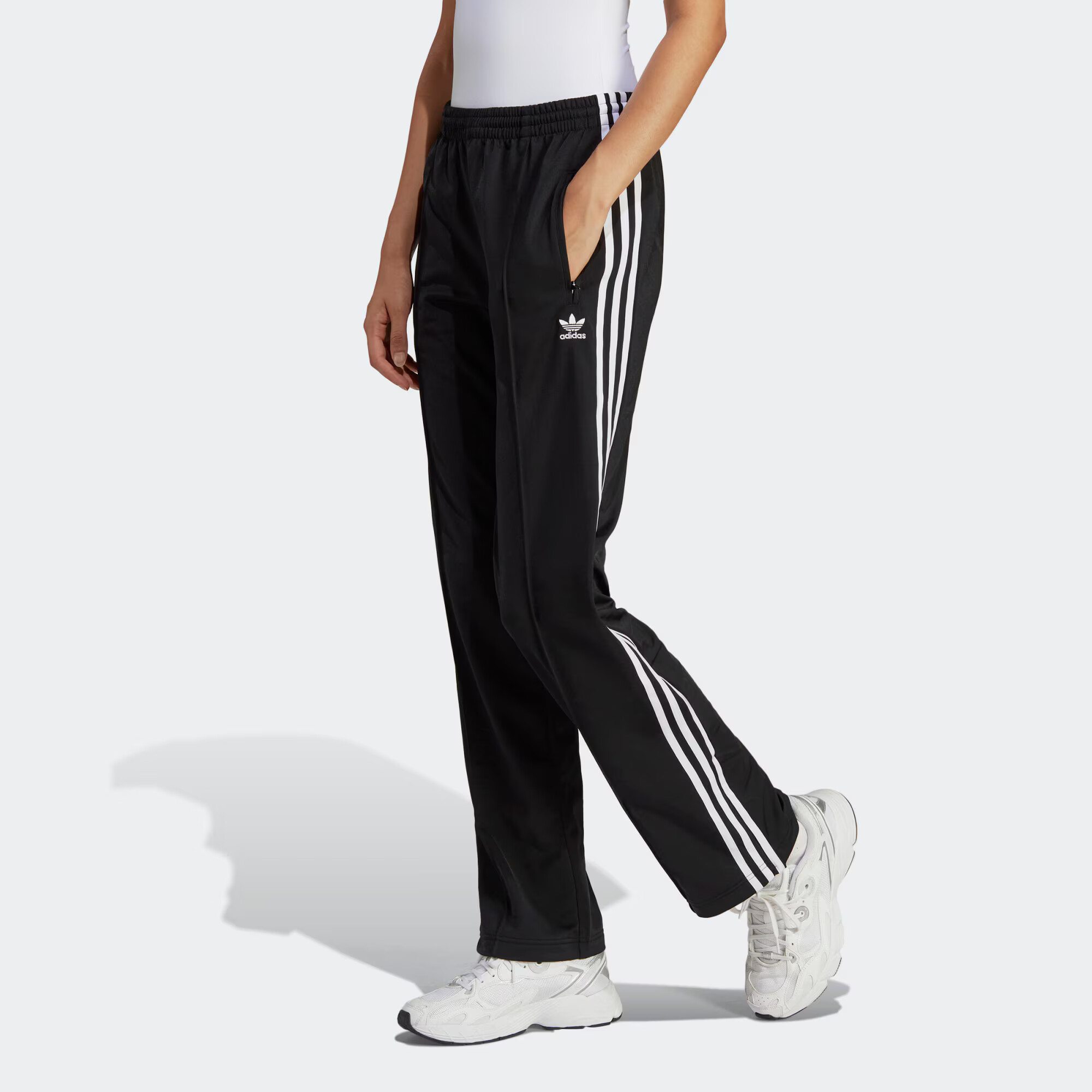 ADIDAS ORIGINALS Pantaloni 'Adicolor Classics Firebird' negru / alb - Pled.ro