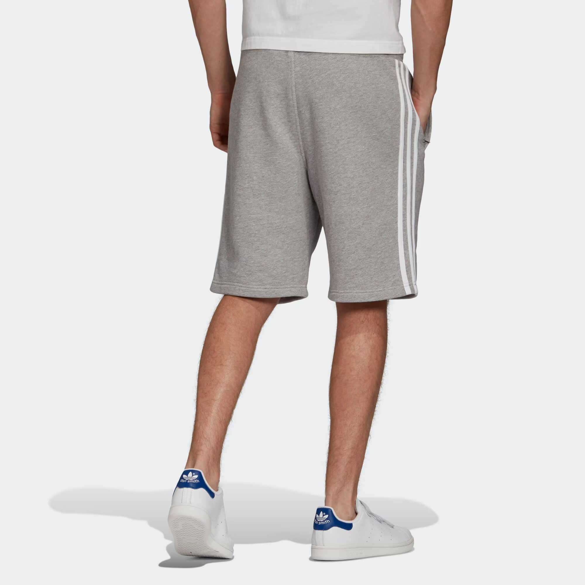 ADIDAS ORIGINALS Pantaloni gri amestecat / alb - Pled.ro