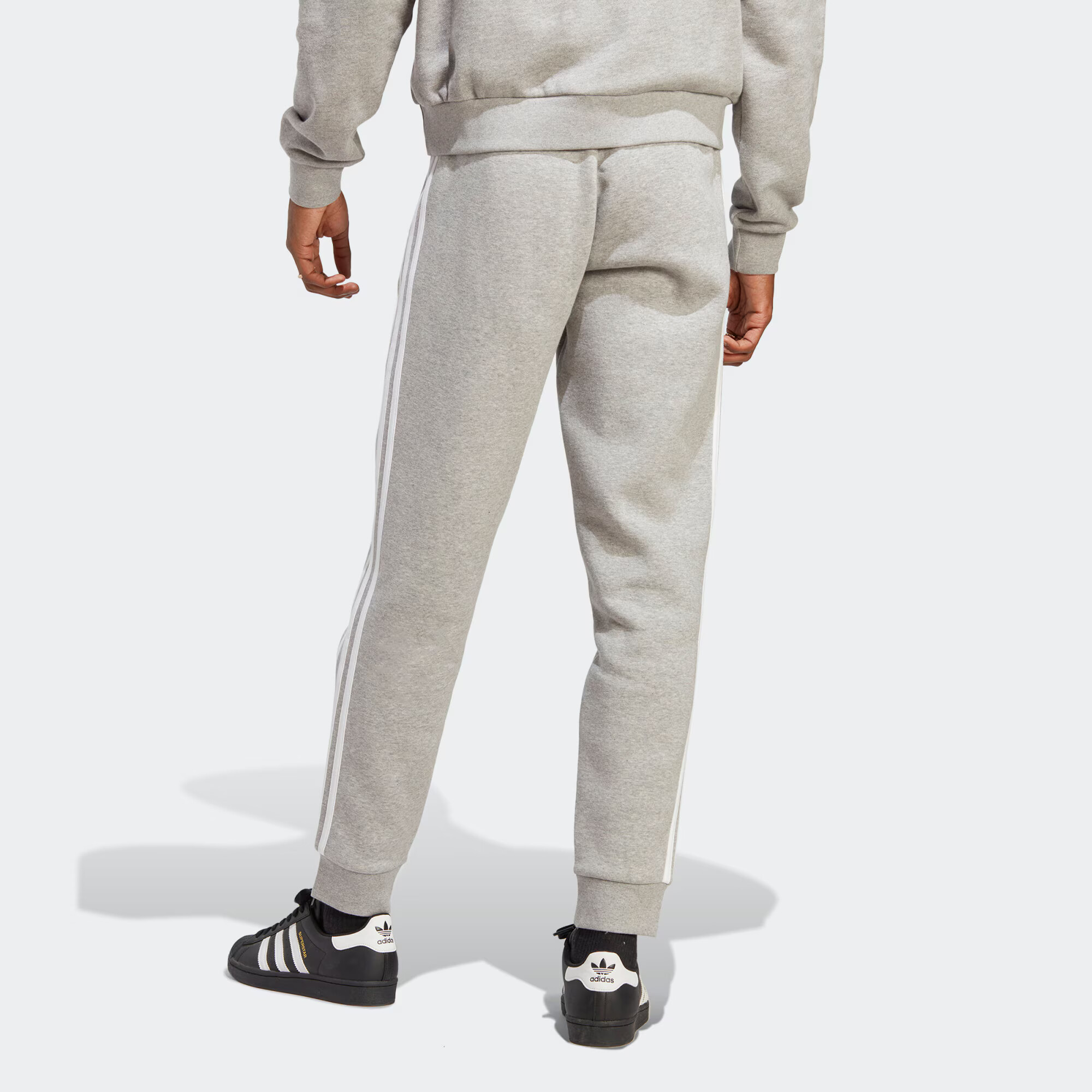 ADIDAS ORIGINALS Pantaloni 'Adicolor Classics' gri amestecat / alb - Pled.ro