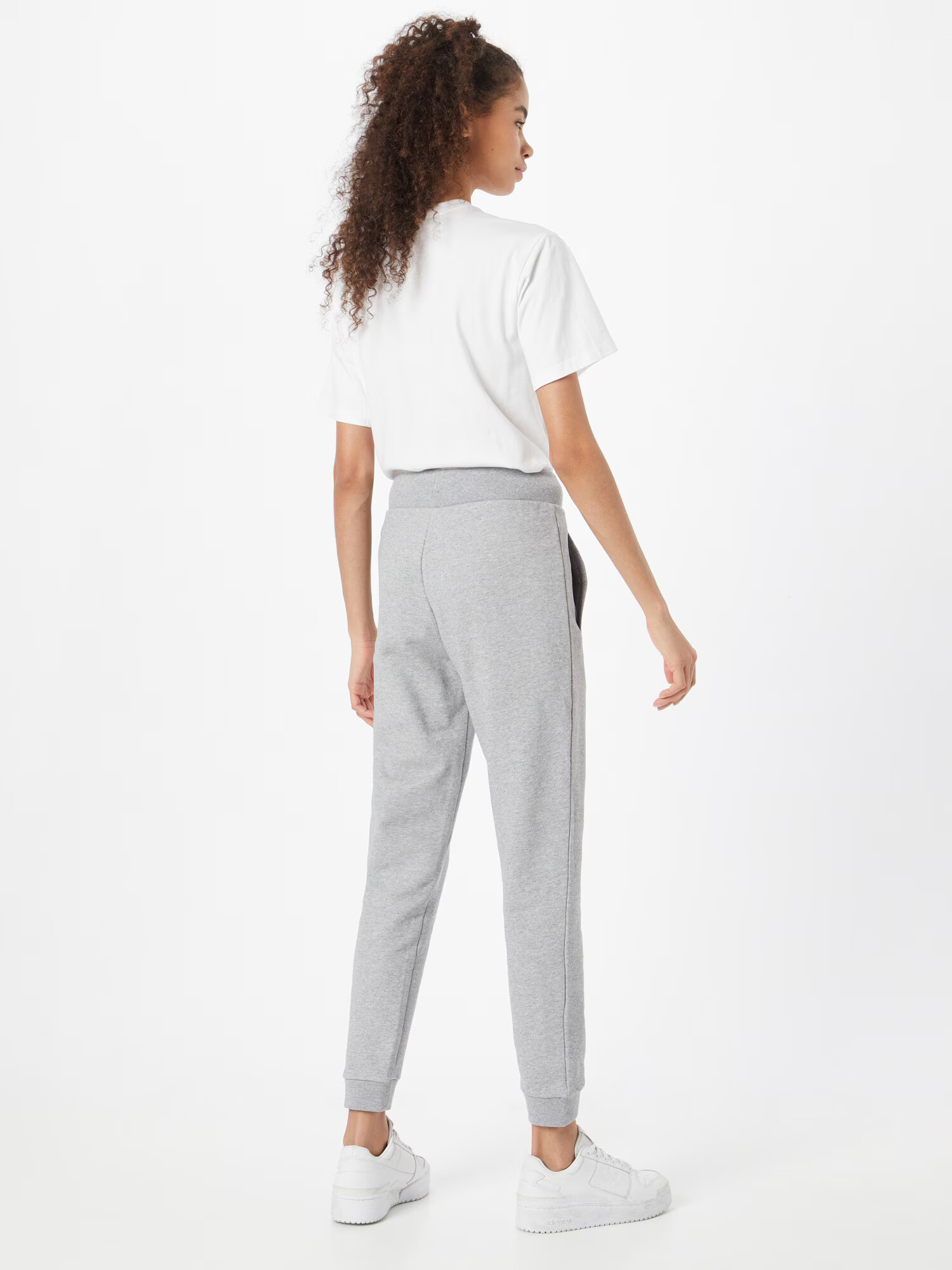 ADIDAS ORIGINALS Pantaloni gri deschis / alb - Pled.ro