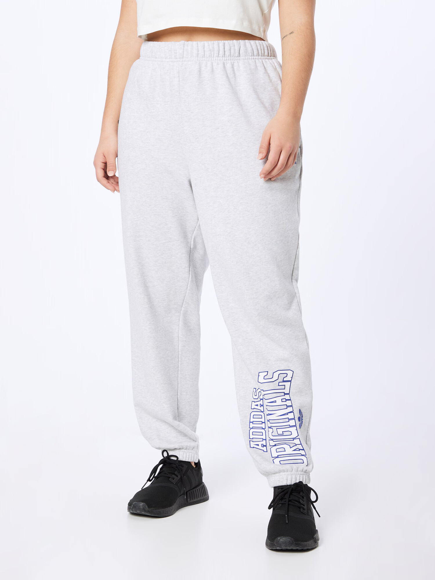 ADIDAS ORIGINALS Pantaloni 'Joggers ' indigo / gri amestecat - Pled.ro