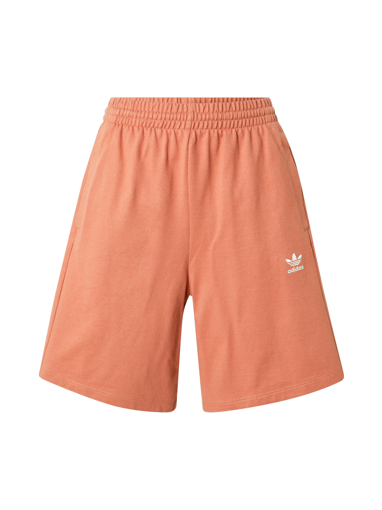 ADIDAS ORIGINALS Pantaloni maro ruginiu / alb - Pled.ro