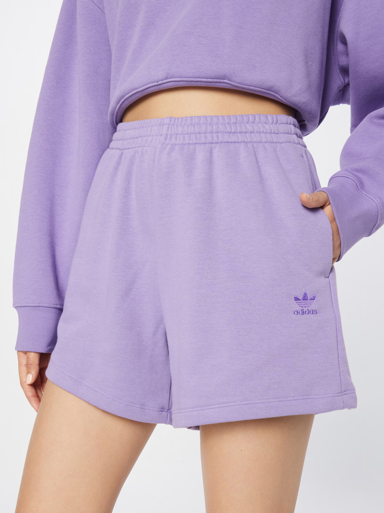 ADIDAS ORIGINALS Pantaloni 'Adicolor Essentials French Terry' mov liliachiu - Pled.ro