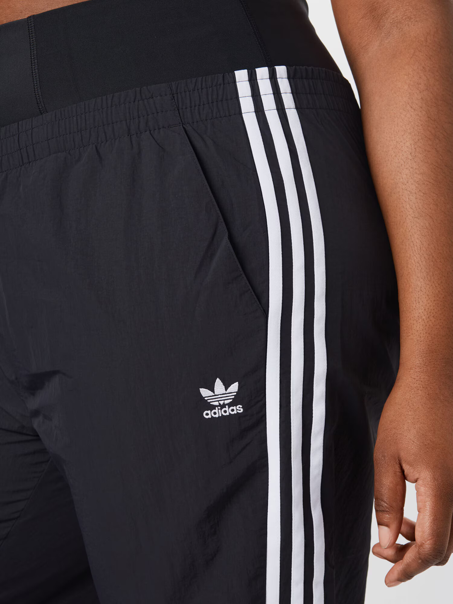 ADIDAS ORIGINALS Pantaloni negru / alb - Pled.ro