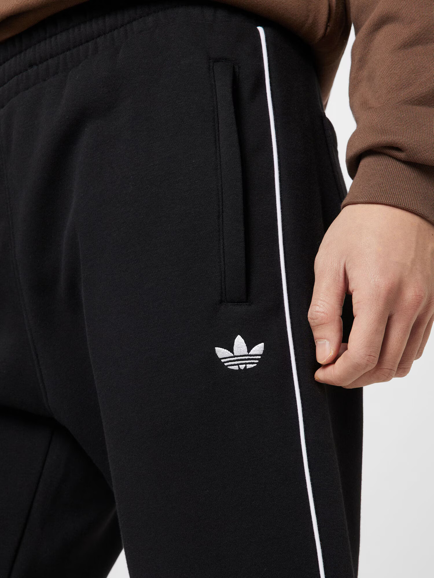 ADIDAS ORIGINALS Pantaloni 'Adicolor Seasonal Archive' negru / alb - Pled.ro