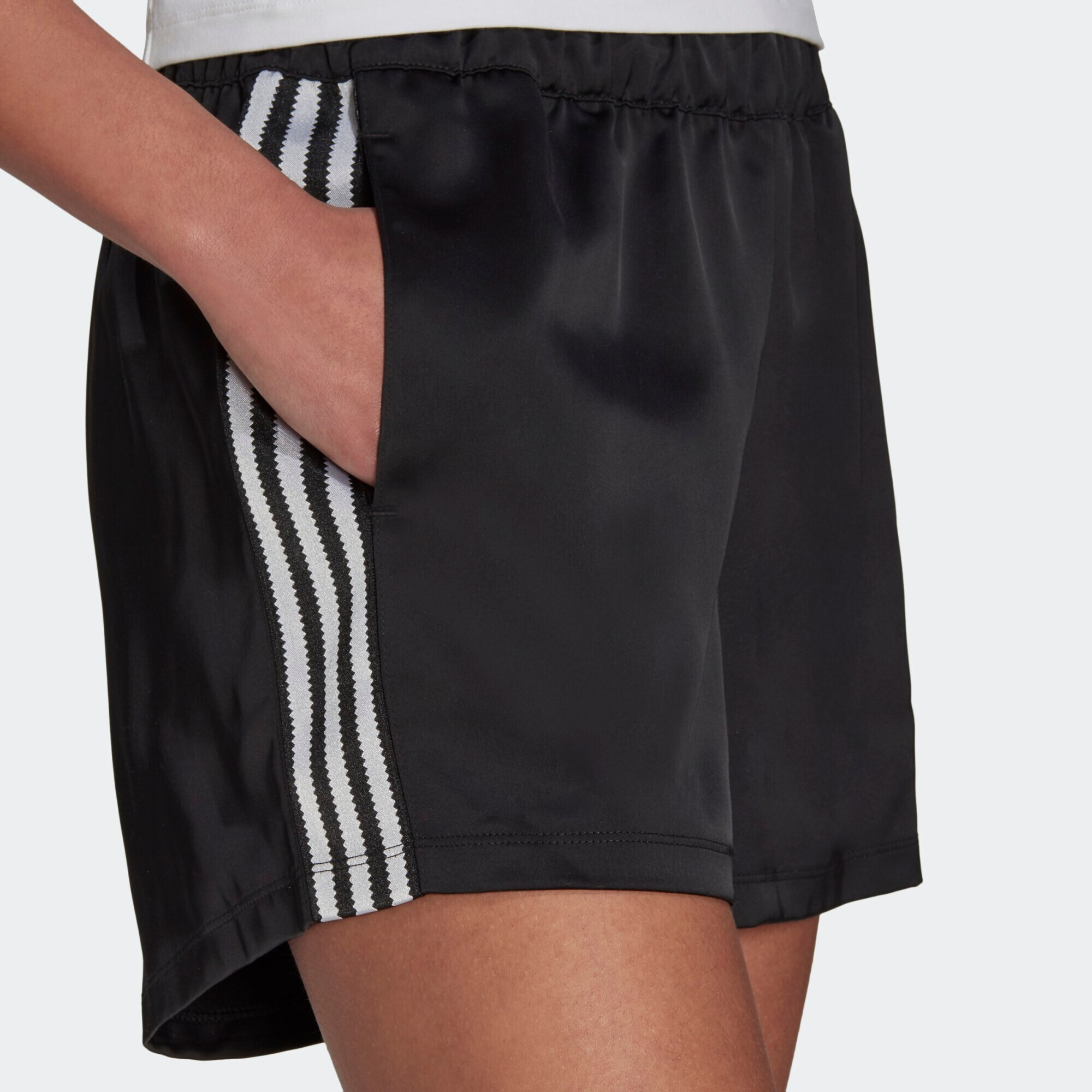 ADIDAS ORIGINALS Pantaloni negru / alb - Pled.ro