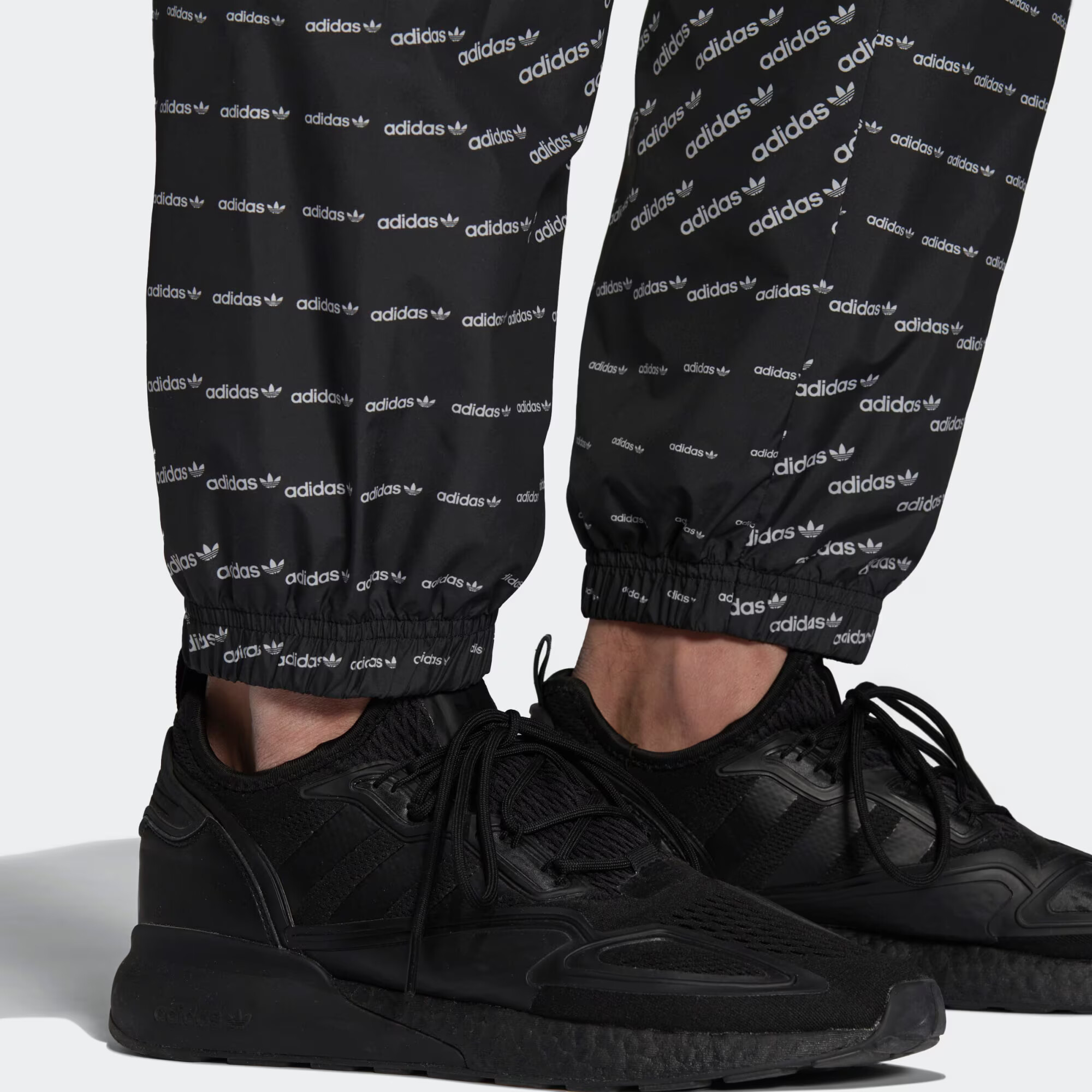 ADIDAS ORIGINALS Pantaloni negru / alb - Pled.ro