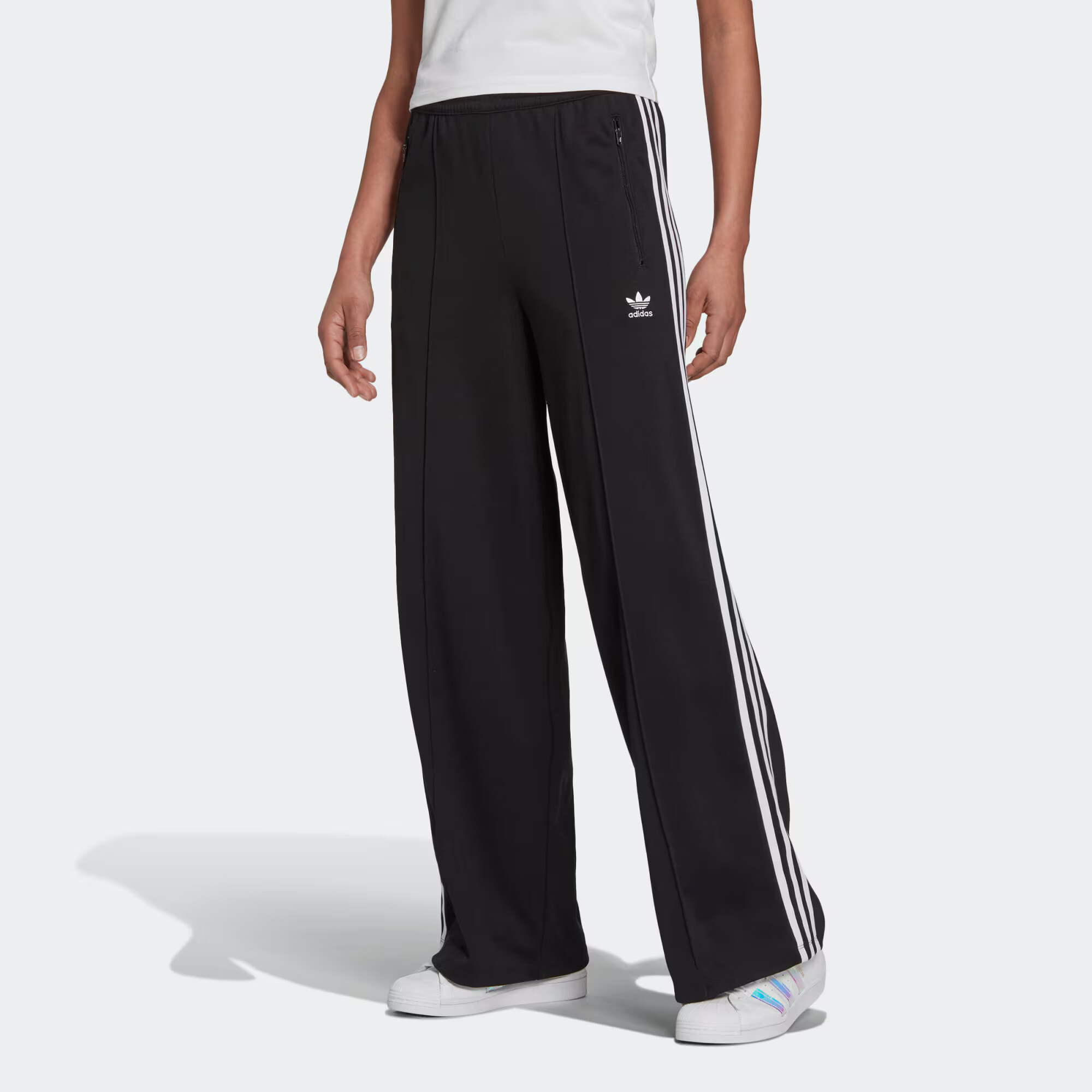 ADIDAS ORIGINALS Pantaloni negru / alb - Pled.ro