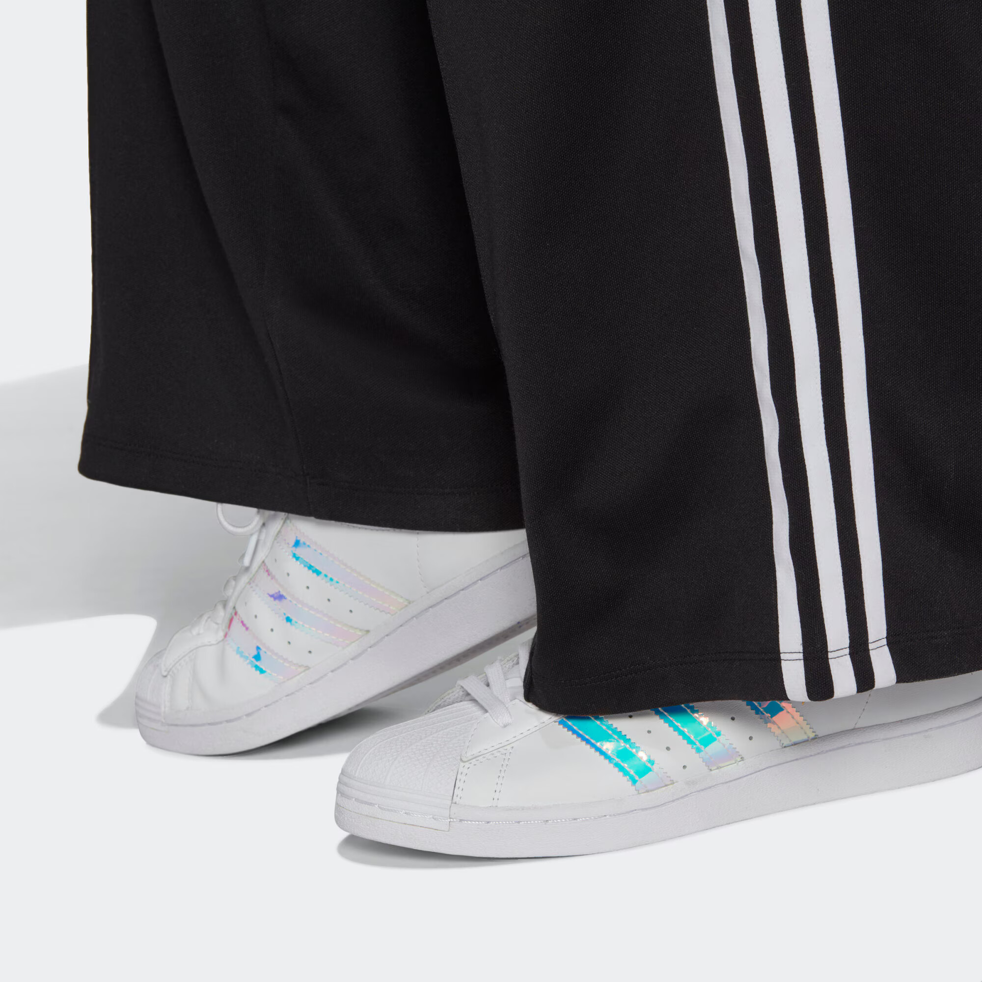 ADIDAS ORIGINALS Pantaloni negru / alb - Pled.ro