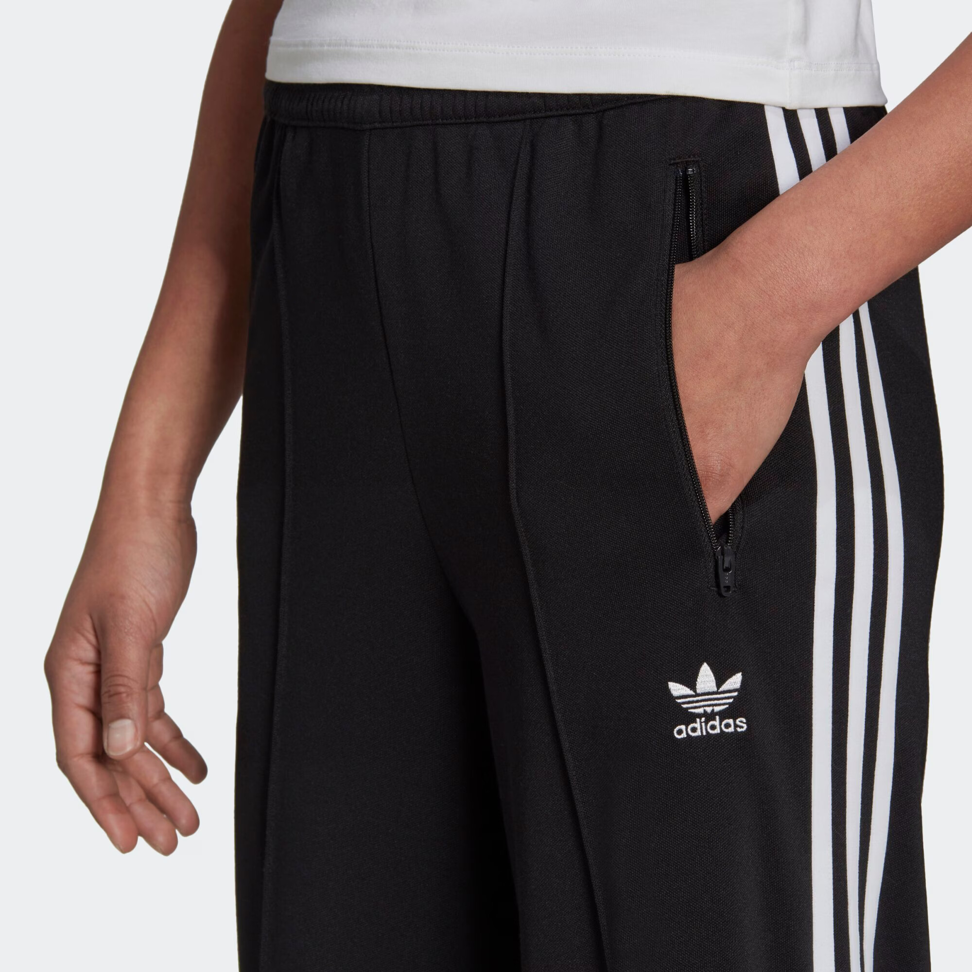 ADIDAS ORIGINALS Pantaloni negru / alb - Pled.ro