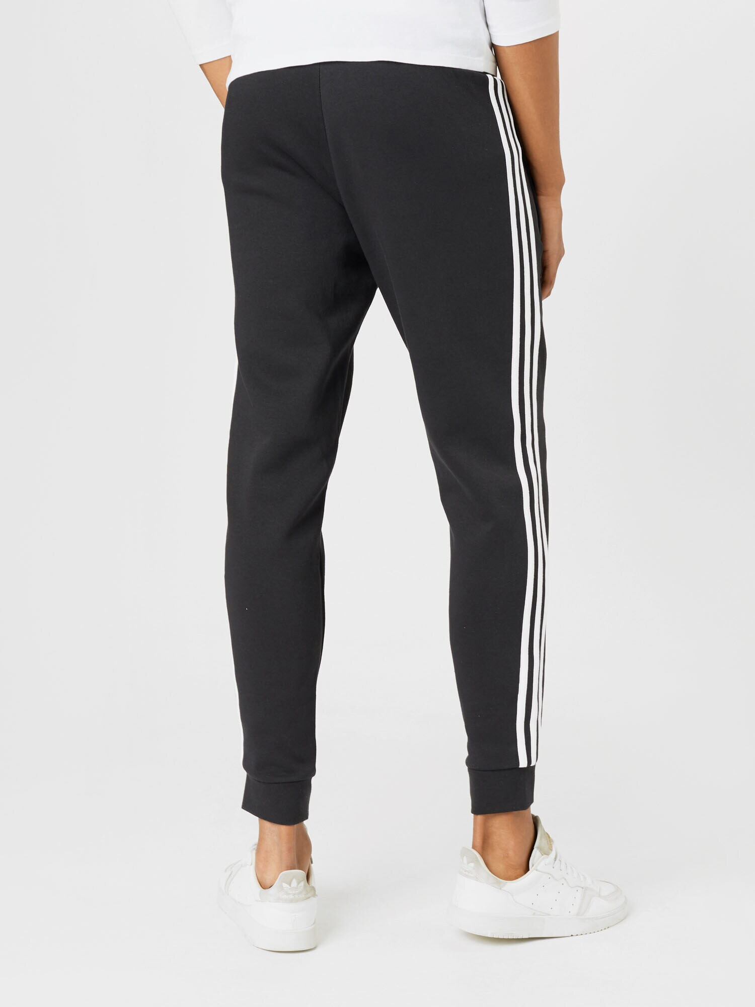 ADIDAS ORIGINALS Pantaloni negru / alb - Pled.ro