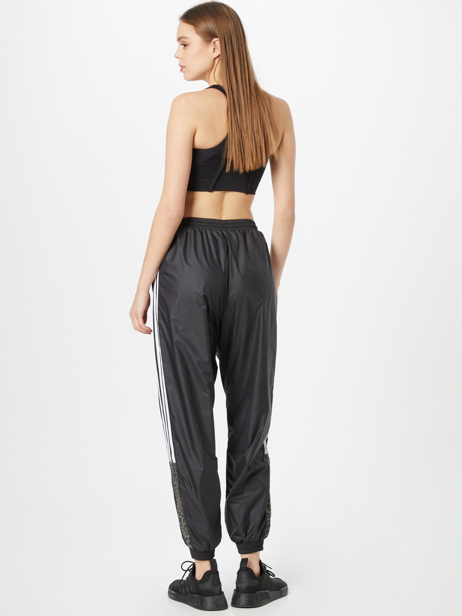 ADIDAS ORIGINALS Pantaloni negru / alb - Pled.ro