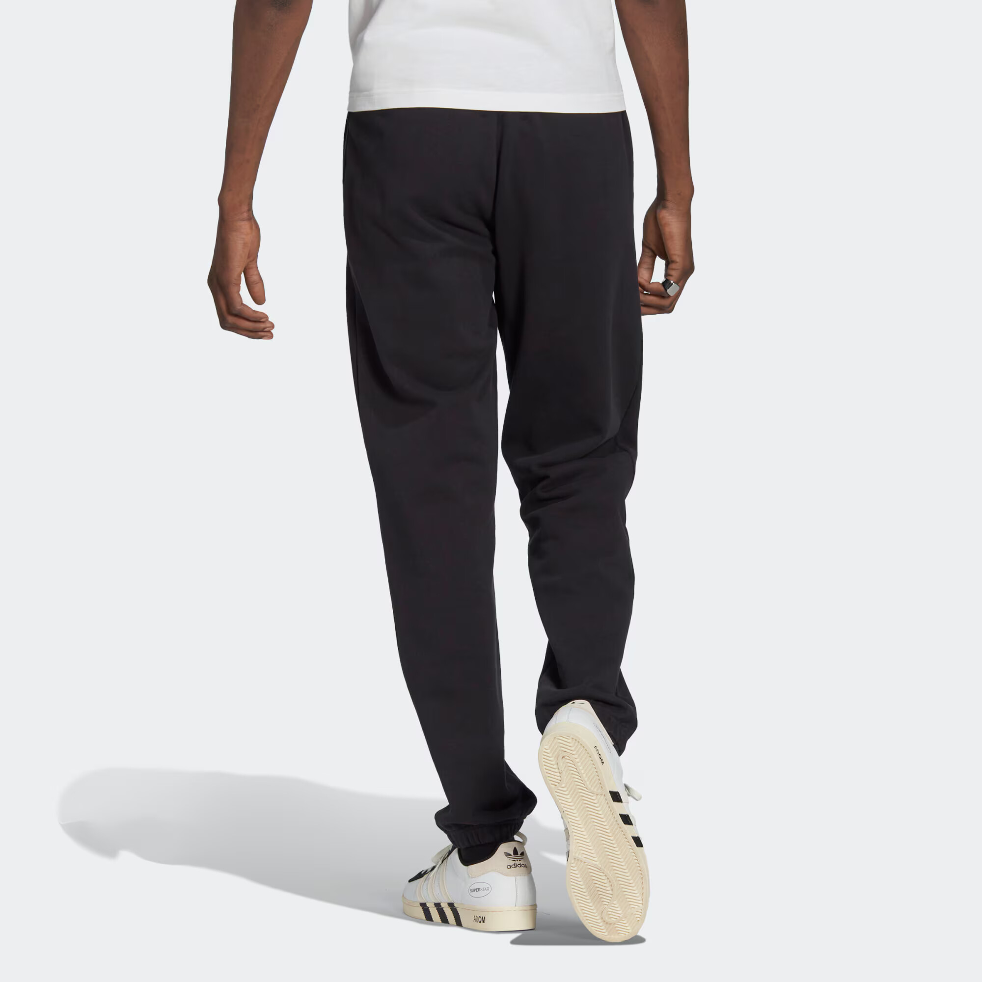 ADIDAS ORIGINALS Pantaloni 'Reclaim Logo' negru / alb - Pled.ro