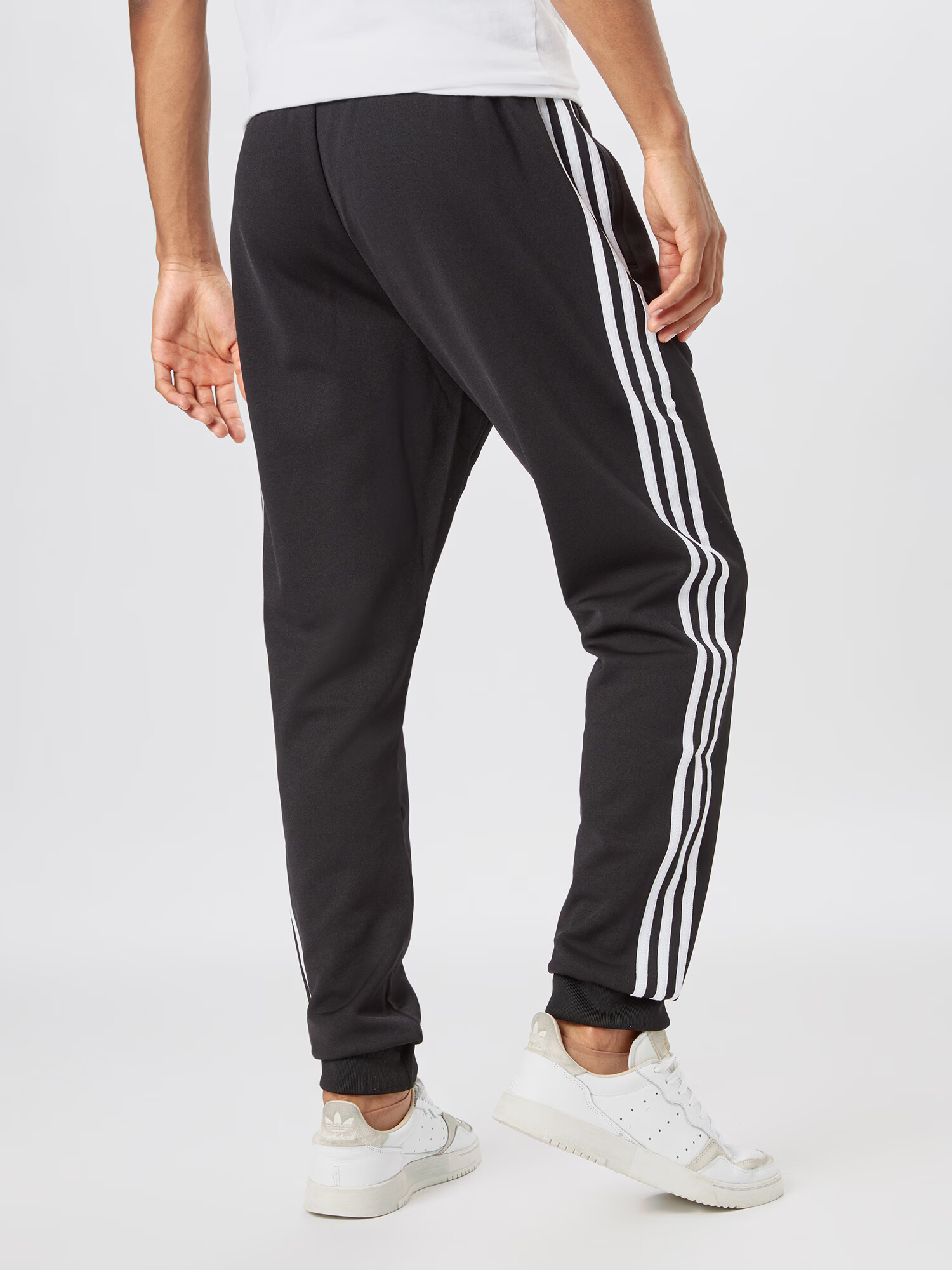 ADIDAS ORIGINALS Pantaloni 'Adicolor Classics Primeblue Sst' negru / alb - Pled.ro