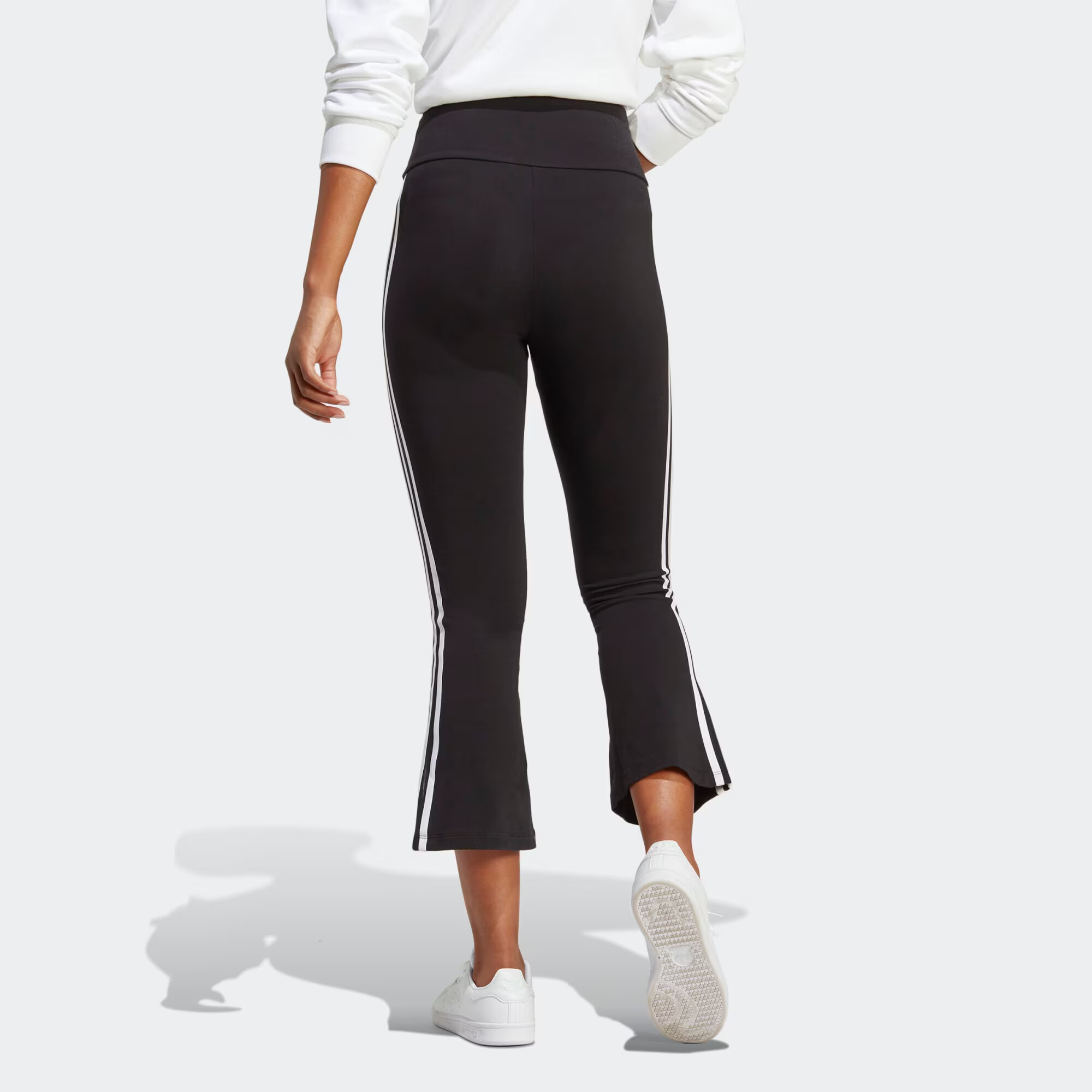 ADIDAS ORIGINALS Leggings 'Adicolor Classics' negru / alb - Pled.ro