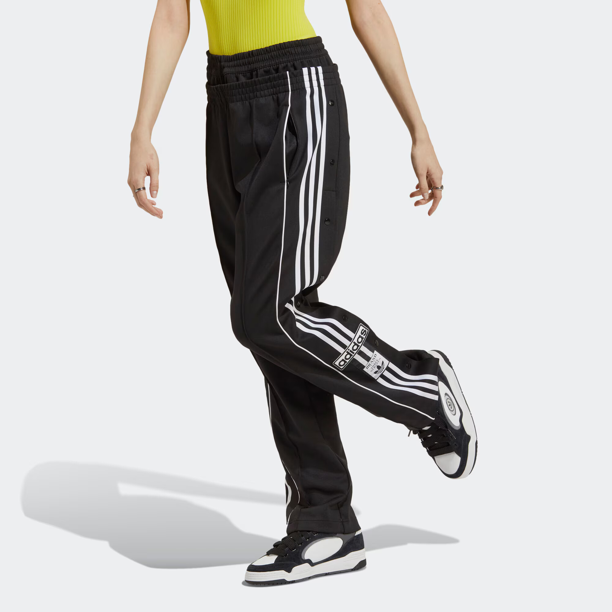 ADIDAS ORIGINALS Pantaloni 'Always Original Adibreak' negru / alb - Pled.ro