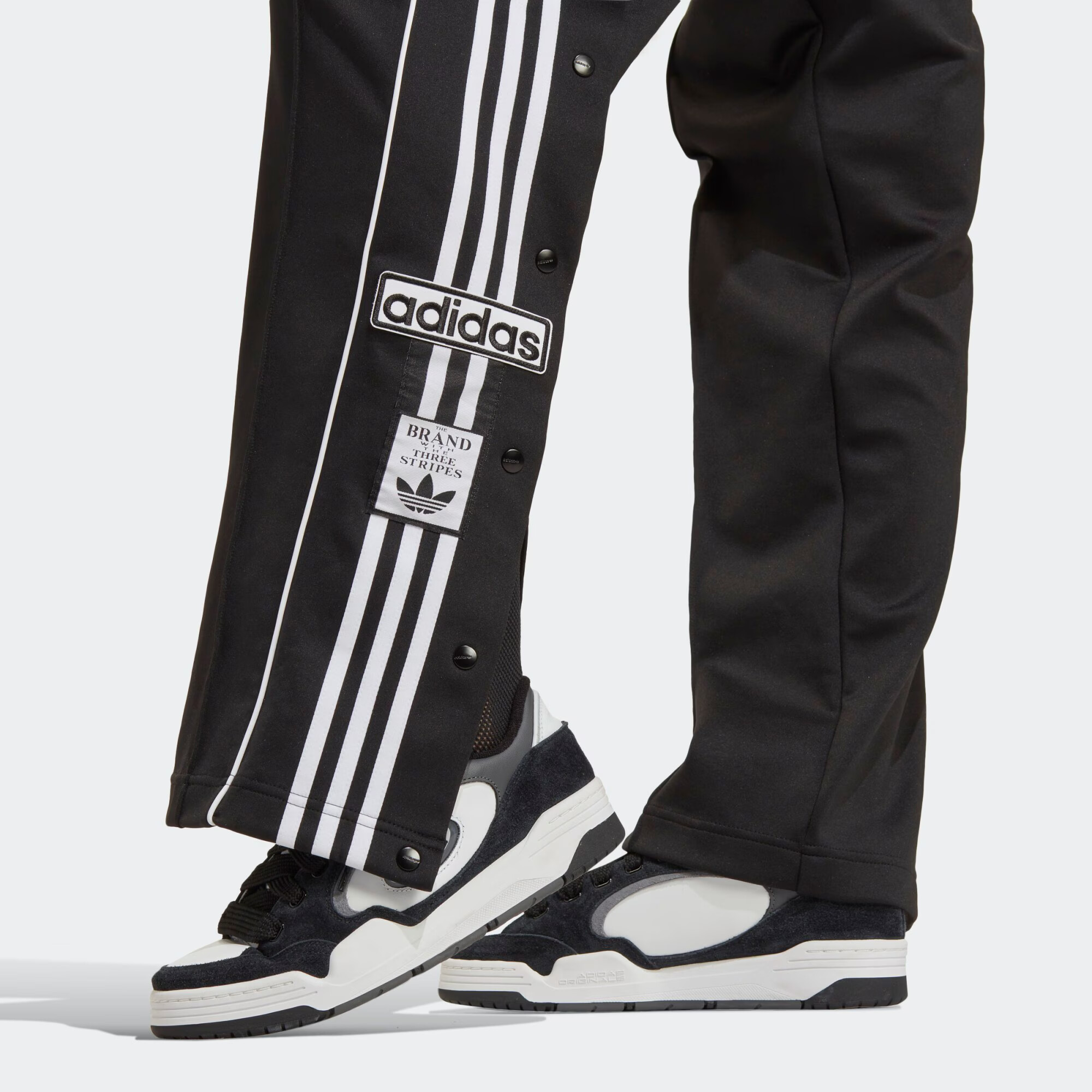 ADIDAS ORIGINALS Pantaloni 'Always Original Adibreak' negru / alb - Pled.ro