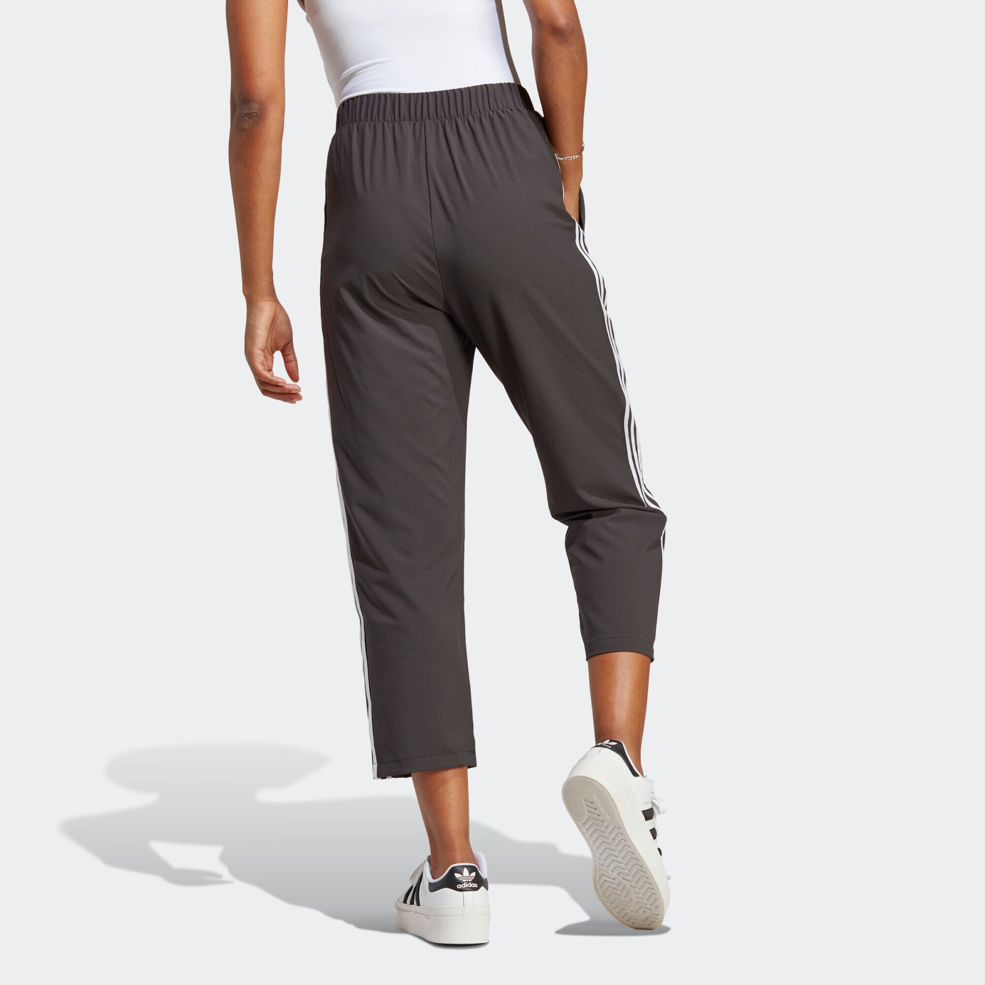 ADIDAS ORIGINALS Pantaloni negru / alb - Pled.ro