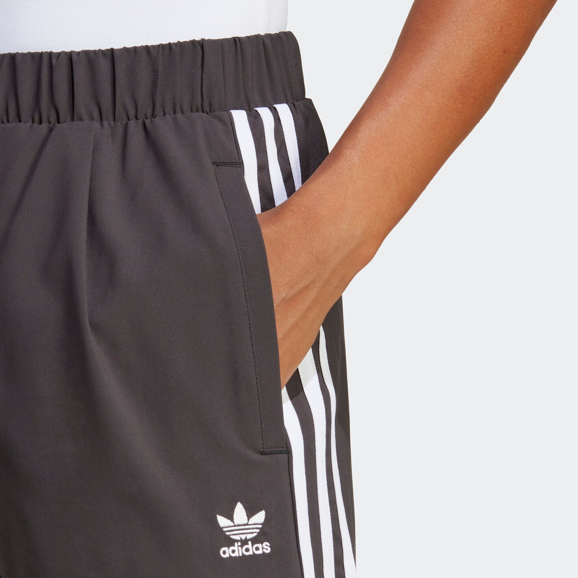 ADIDAS ORIGINALS Pantaloni negru / alb - Pled.ro