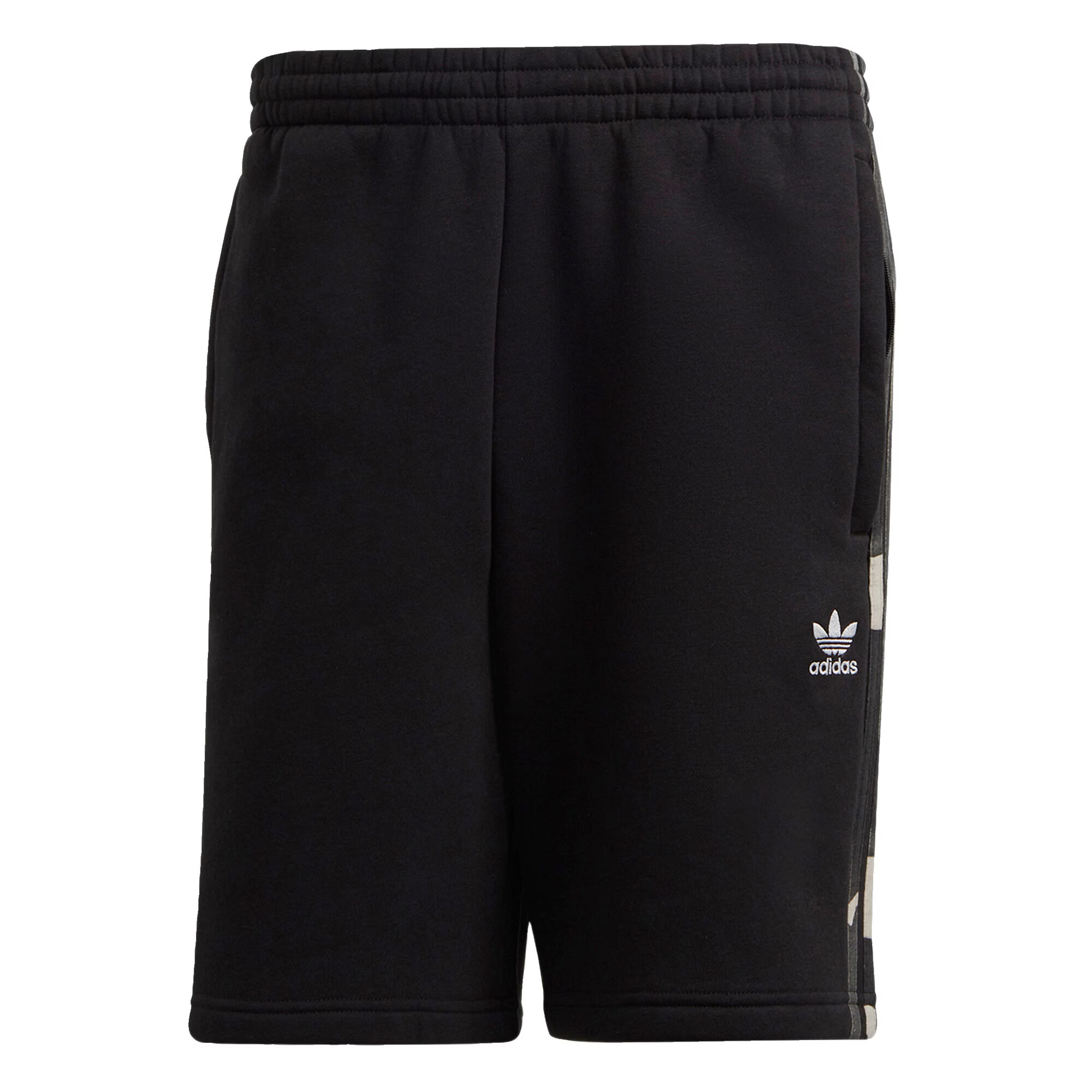 ADIDAS ORIGINALS Pantaloni 'Graphics Camo 3-Stripes' negru / alb - Pled.ro