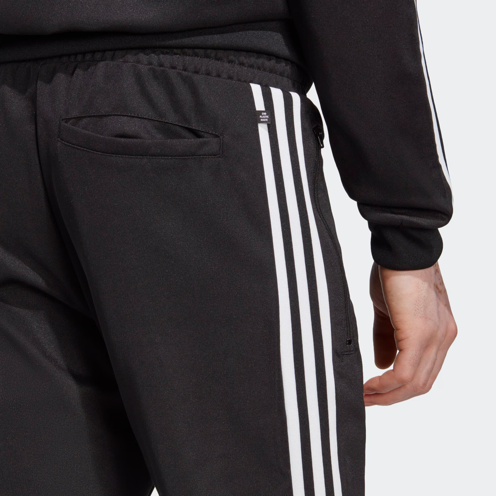 ADIDAS ORIGINALS Pantaloni 'Adicolor Classics Beckenbauer' negru / alb - Pled.ro