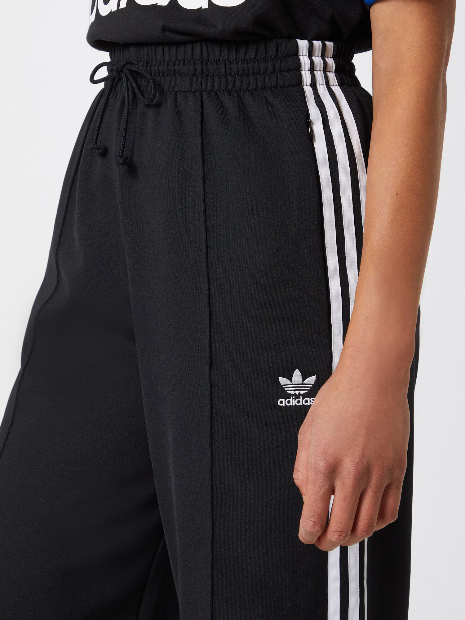 ADIDAS ORIGINALS Pantaloni 'Primeblue Relaxed ' negru / alb - Pled.ro