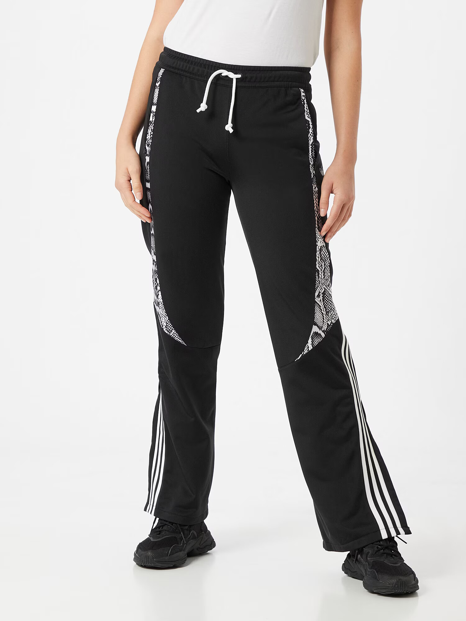 ADIDAS ORIGINALS Pantaloni negru / alb - Pled.ro