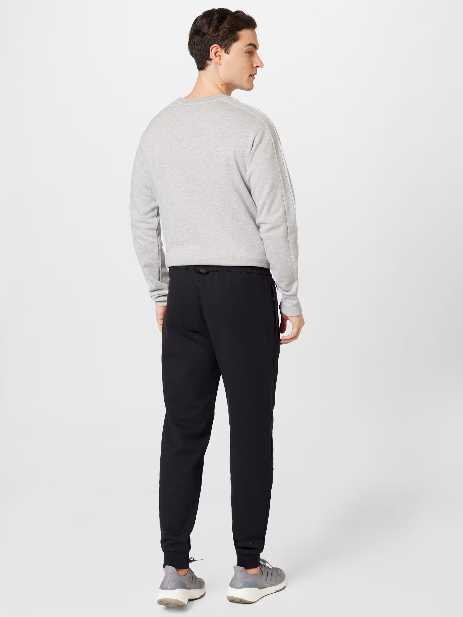 ADIDAS ORIGINALS Pantaloni 'Adventure' negru / alb - Pled.ro