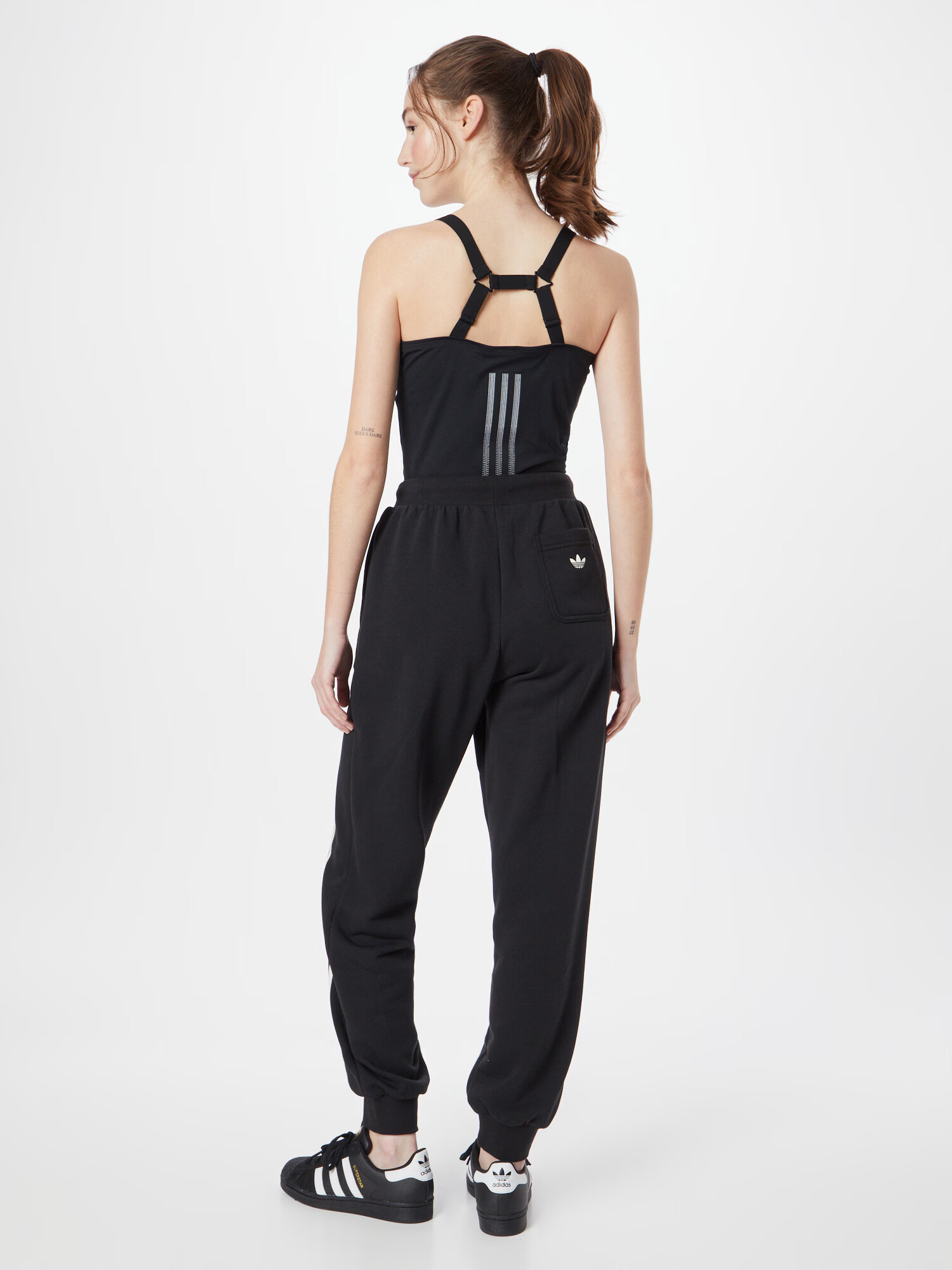 ADIDAS ORIGINALS Pantaloni '3-Stripes ' portocaliu / negru / alb - Pled.ro