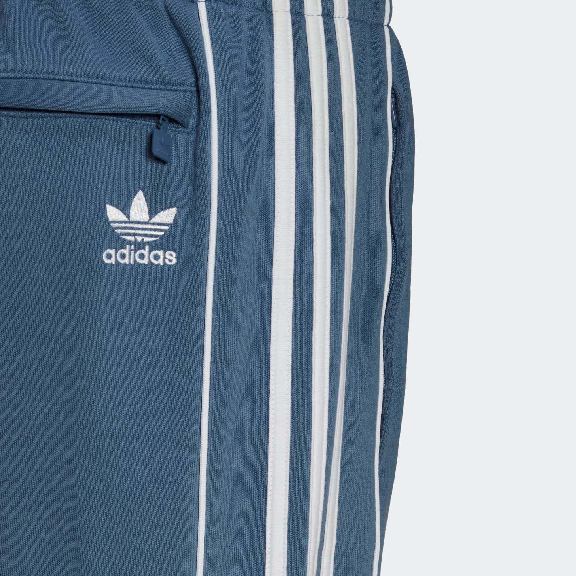 ADIDAS ORIGINALS Pantaloni 'Rekive' albastru porumbel / alb - Pled.ro