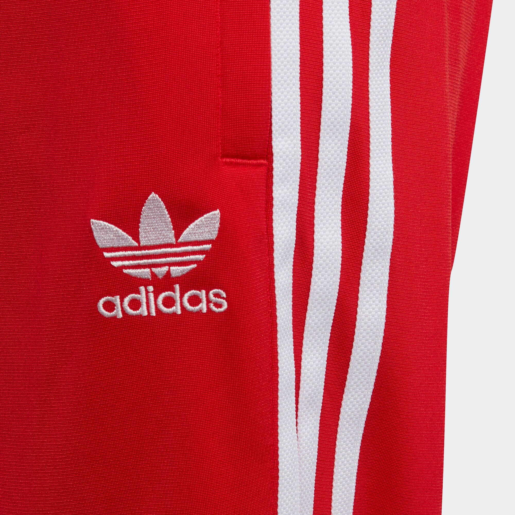 ADIDAS ORIGINALS Pantaloni 'Adicolor Sst' roși aprins / alb - Pled.ro