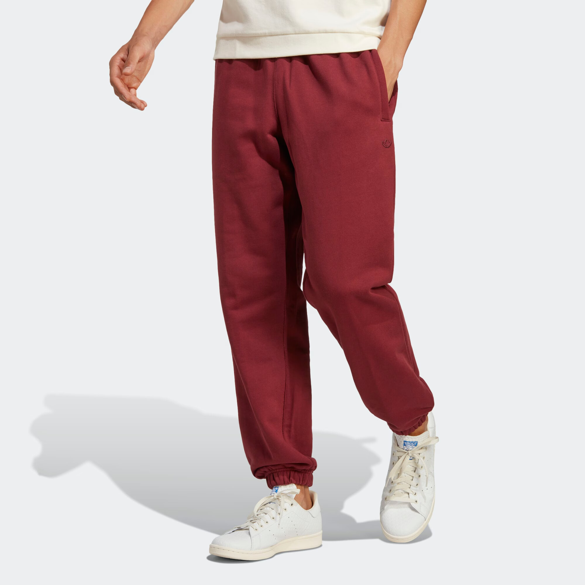 ADIDAS ORIGINALS Pantaloni sport 'Adicolor Contempo French Terry' roșu - Pled.ro