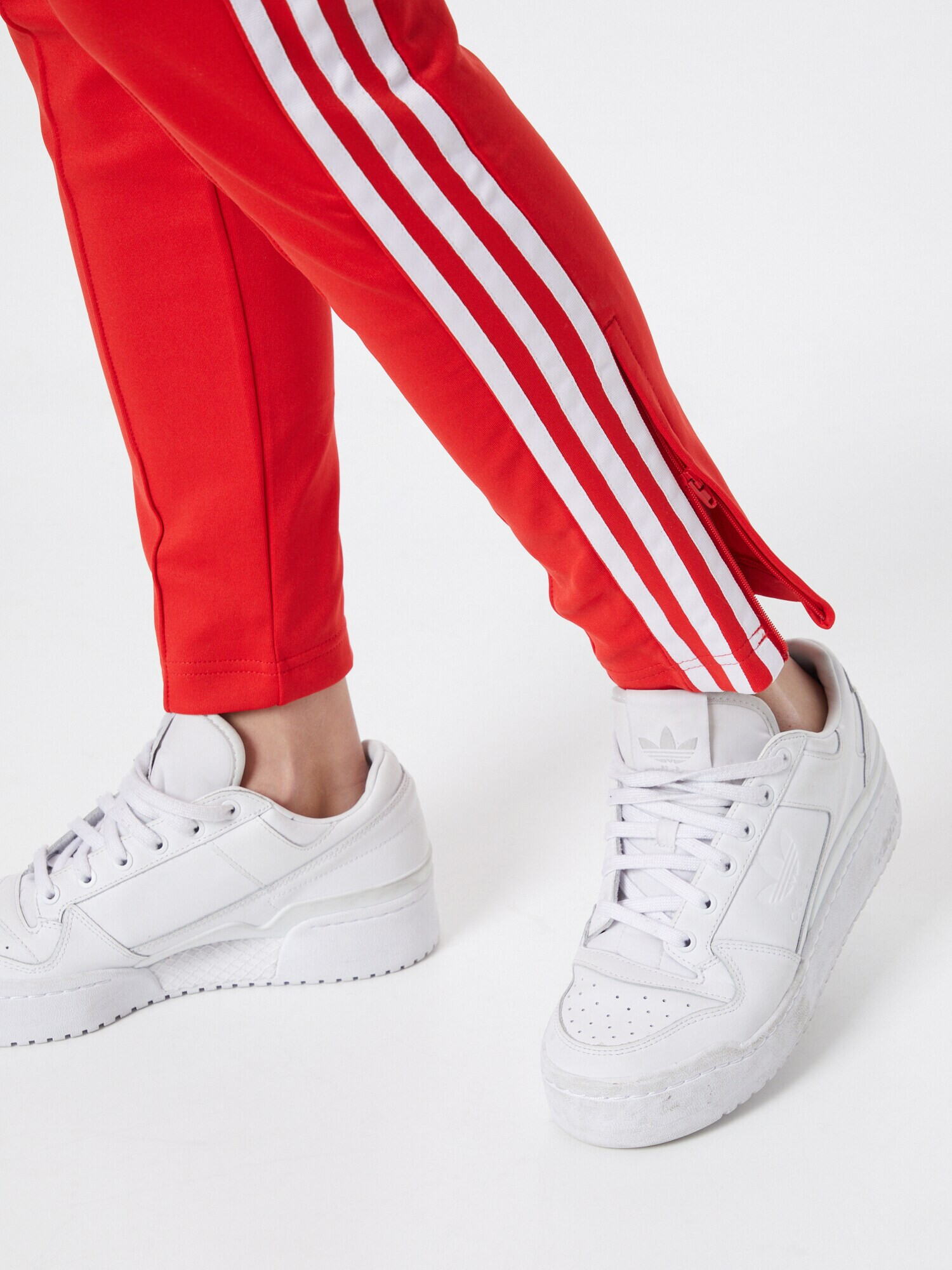 ADIDAS ORIGINALS Pantaloni roșu / alb - Pled.ro