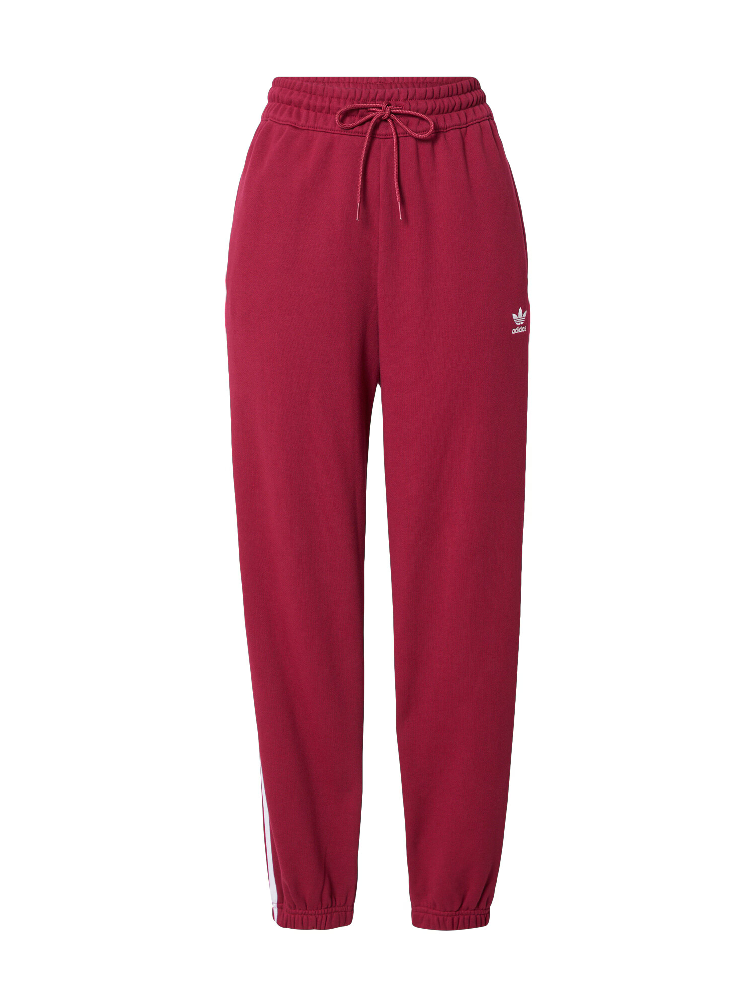 ADIDAS ORIGINALS Pantaloni roșu burgundy / alb - Pled.ro