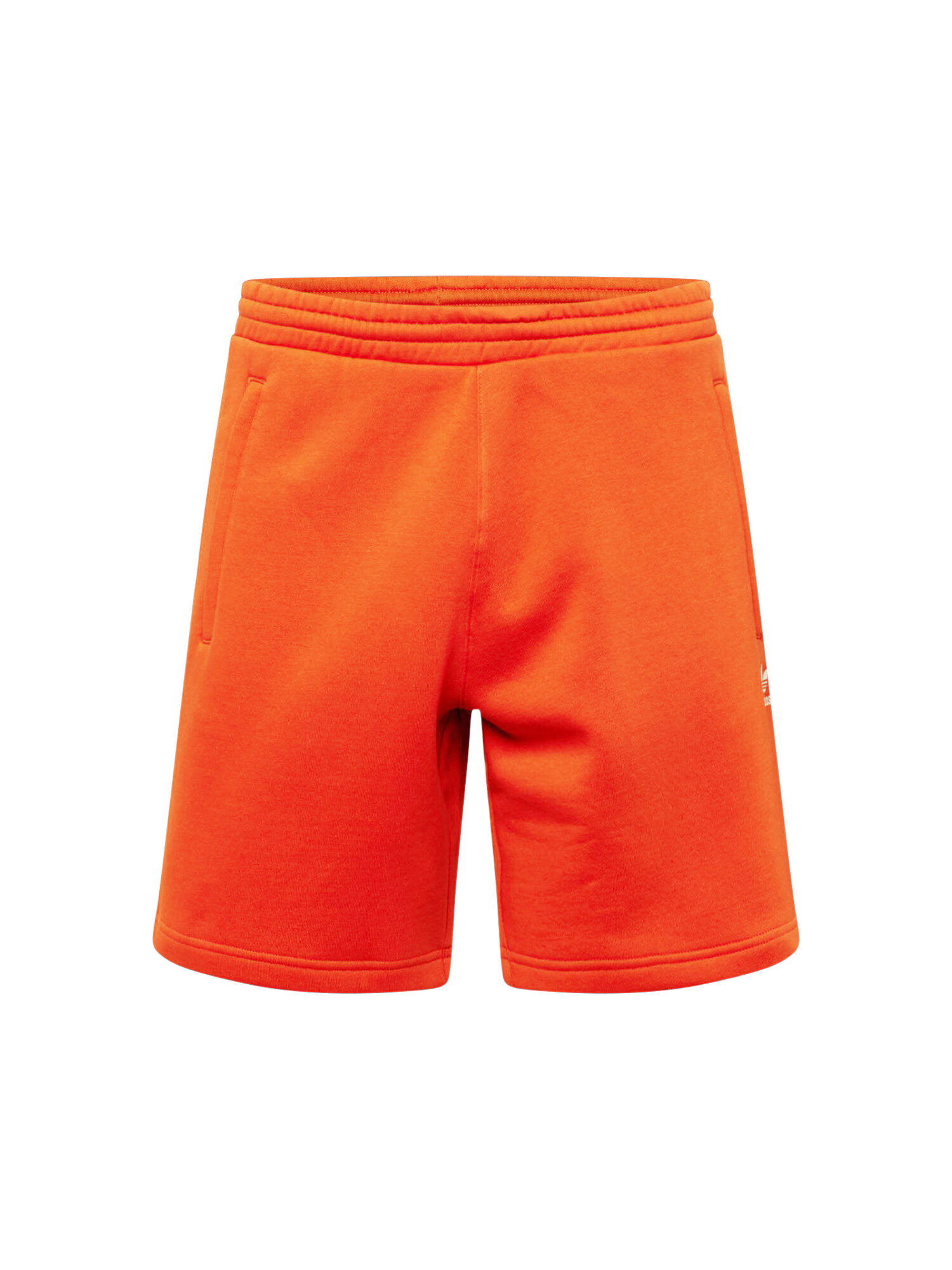 ADIDAS ORIGINALS Pantaloni 'Trefoil Essentials' roșu orange / alb - Pled.ro