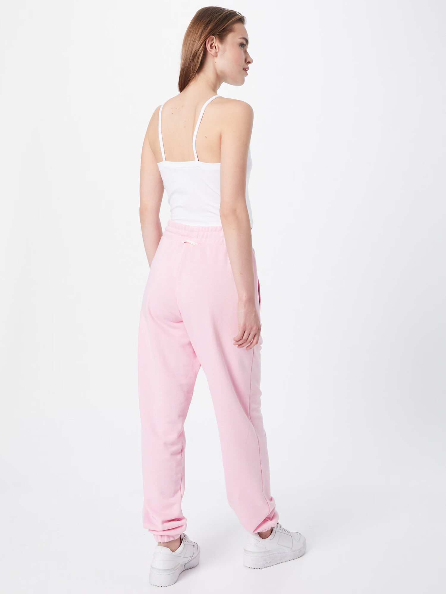 ADIDAS ORIGINALS Pantaloni roz deschis / alb - Pled.ro