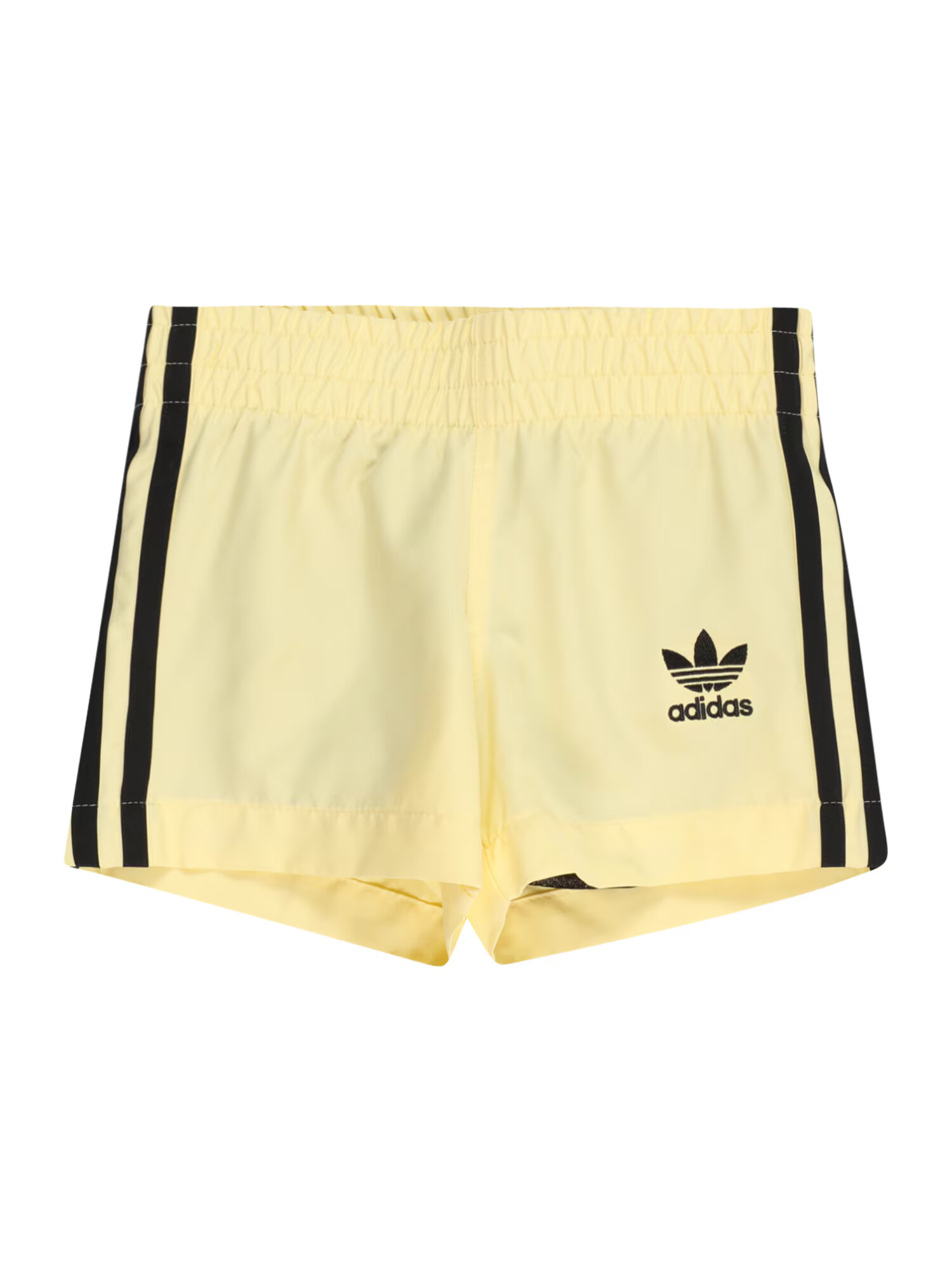 ADIDAS ORIGINALS Pantaloni sport 'Adicolor 3-Stripes' galben deschis / negru - Pled.ro